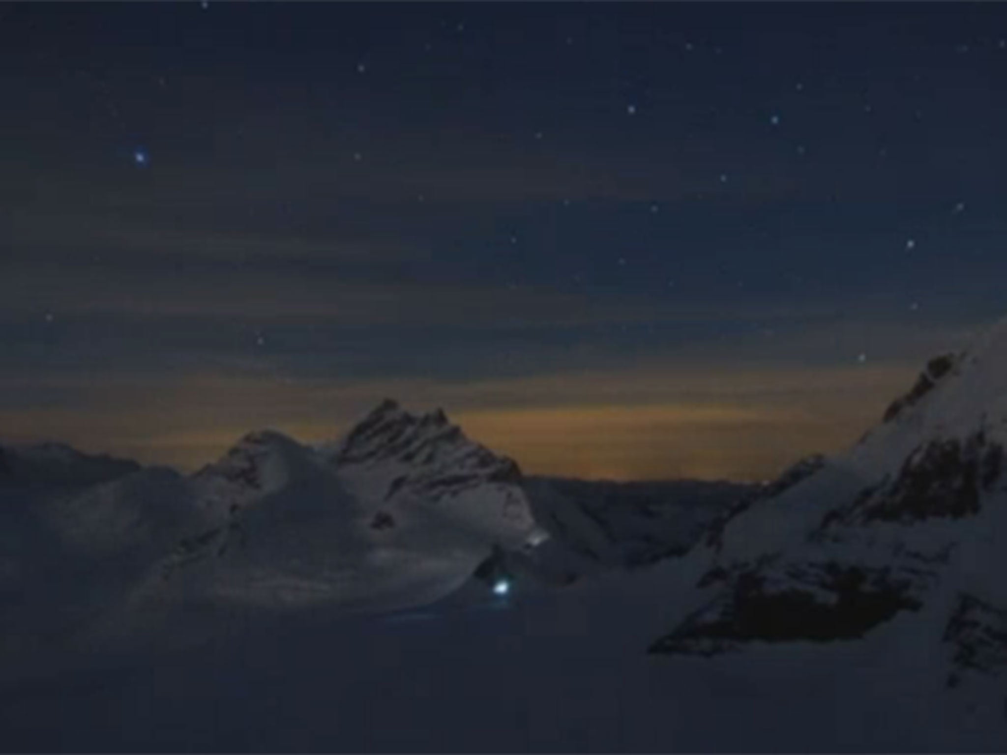 The pair managed to climb the three mountains in just over 20 hours