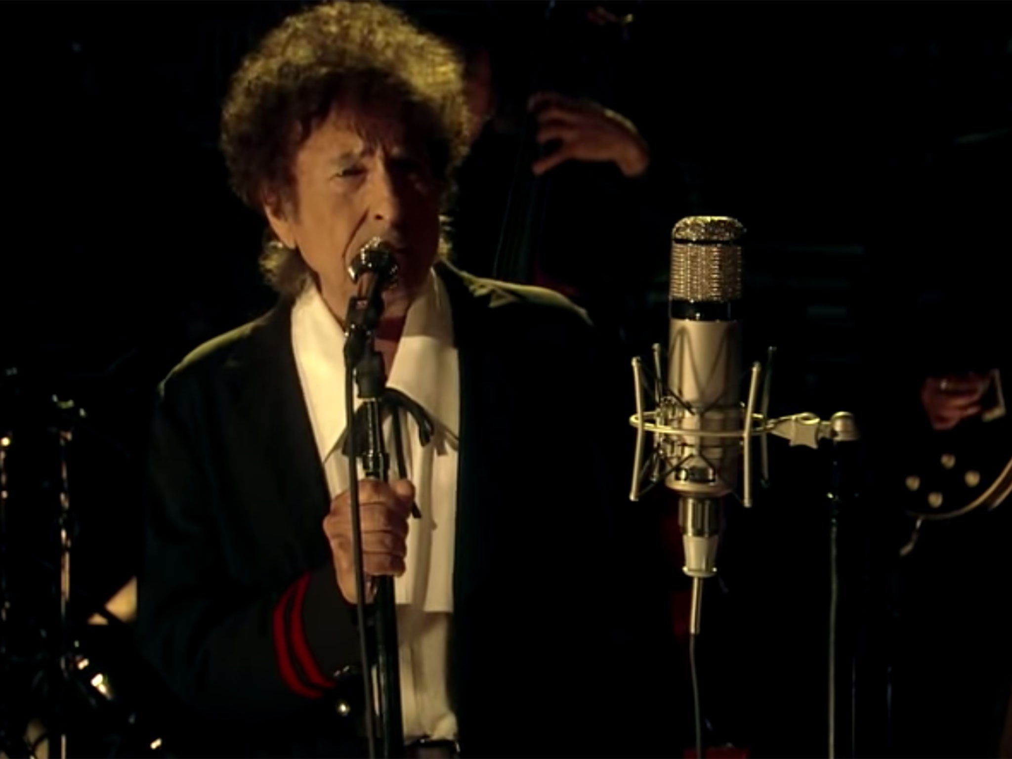 Bob Dylan performs 'The Night We Called It A Day' on David Letterman's penultimate Late Show