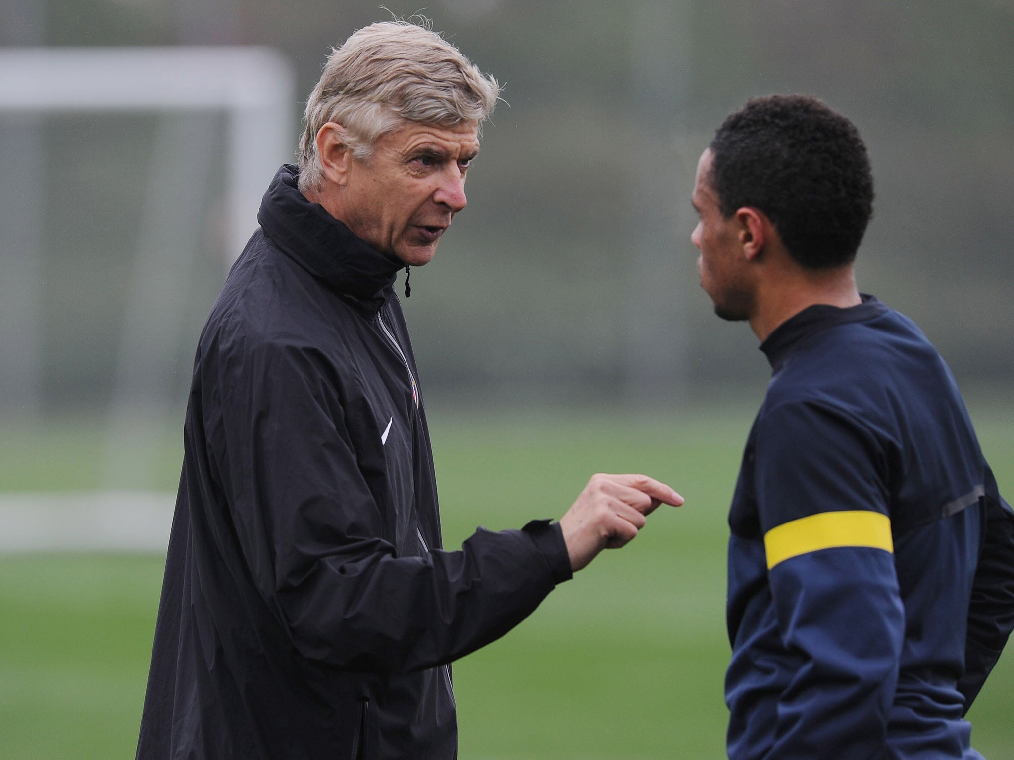 Wenger speaks to Coquelin