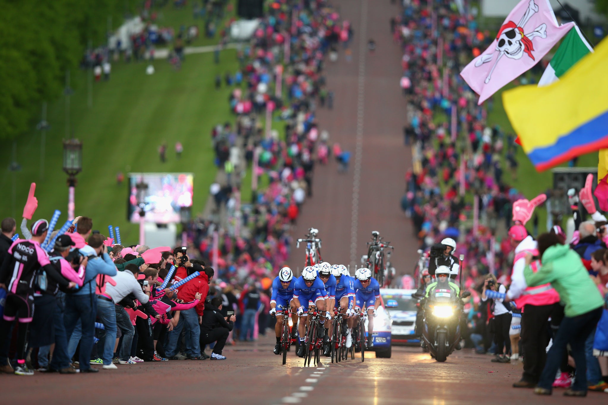 The Giro D'Italia stimulated an interest in Northern Ireland as an active holiday destination