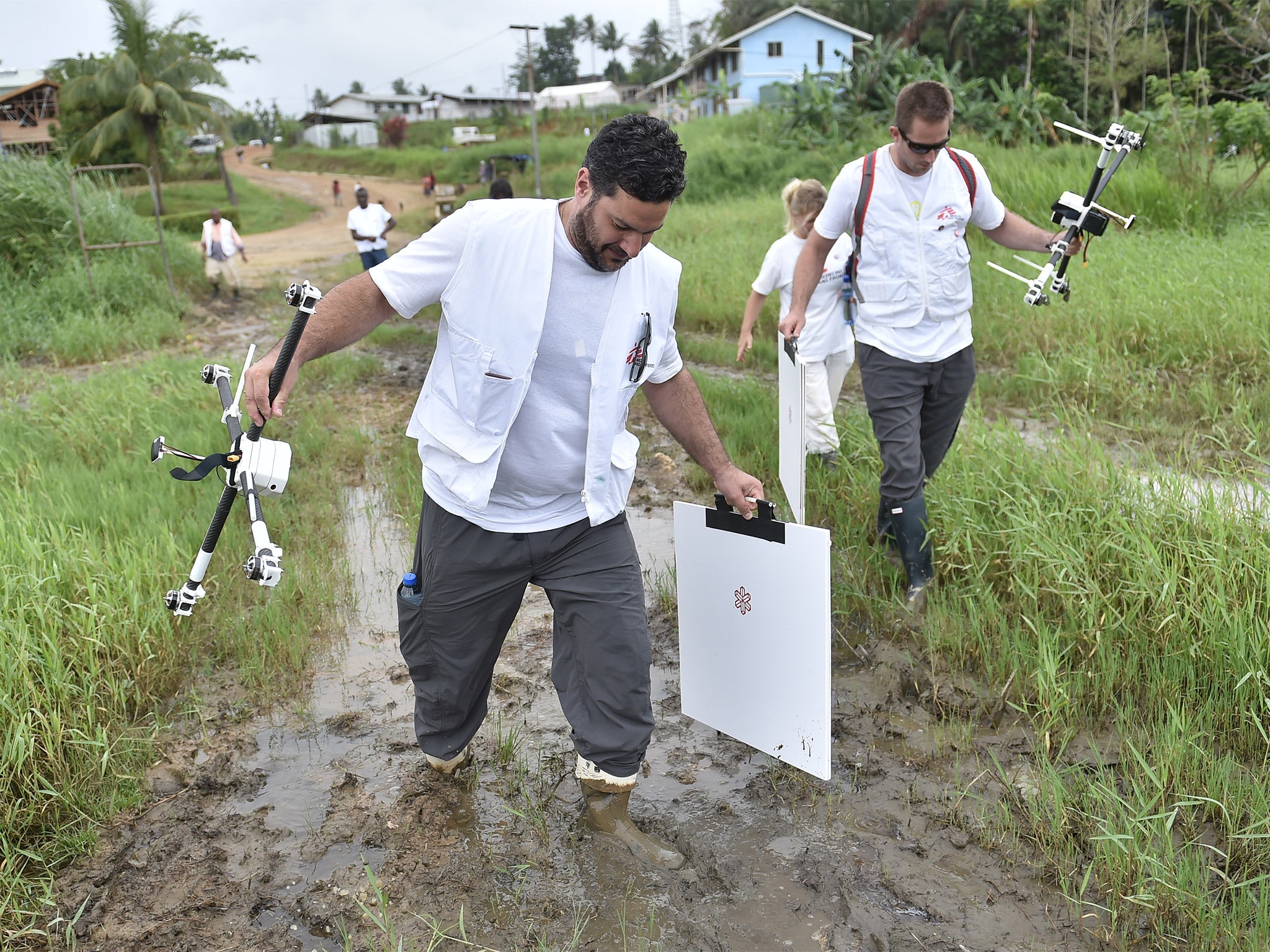 Drone technology in Papua New Guinea