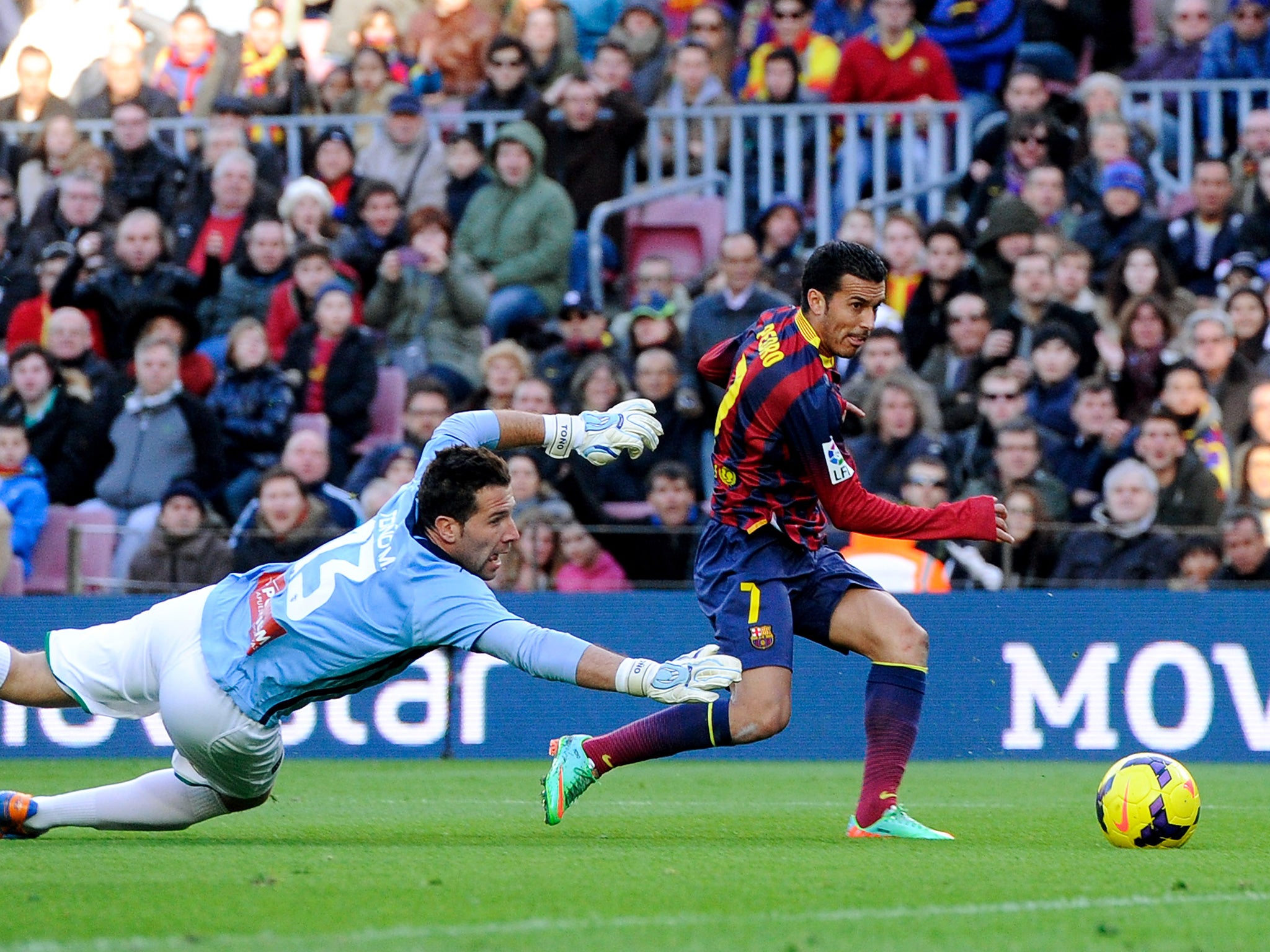 Pedro would be ideally suited to the Premier League