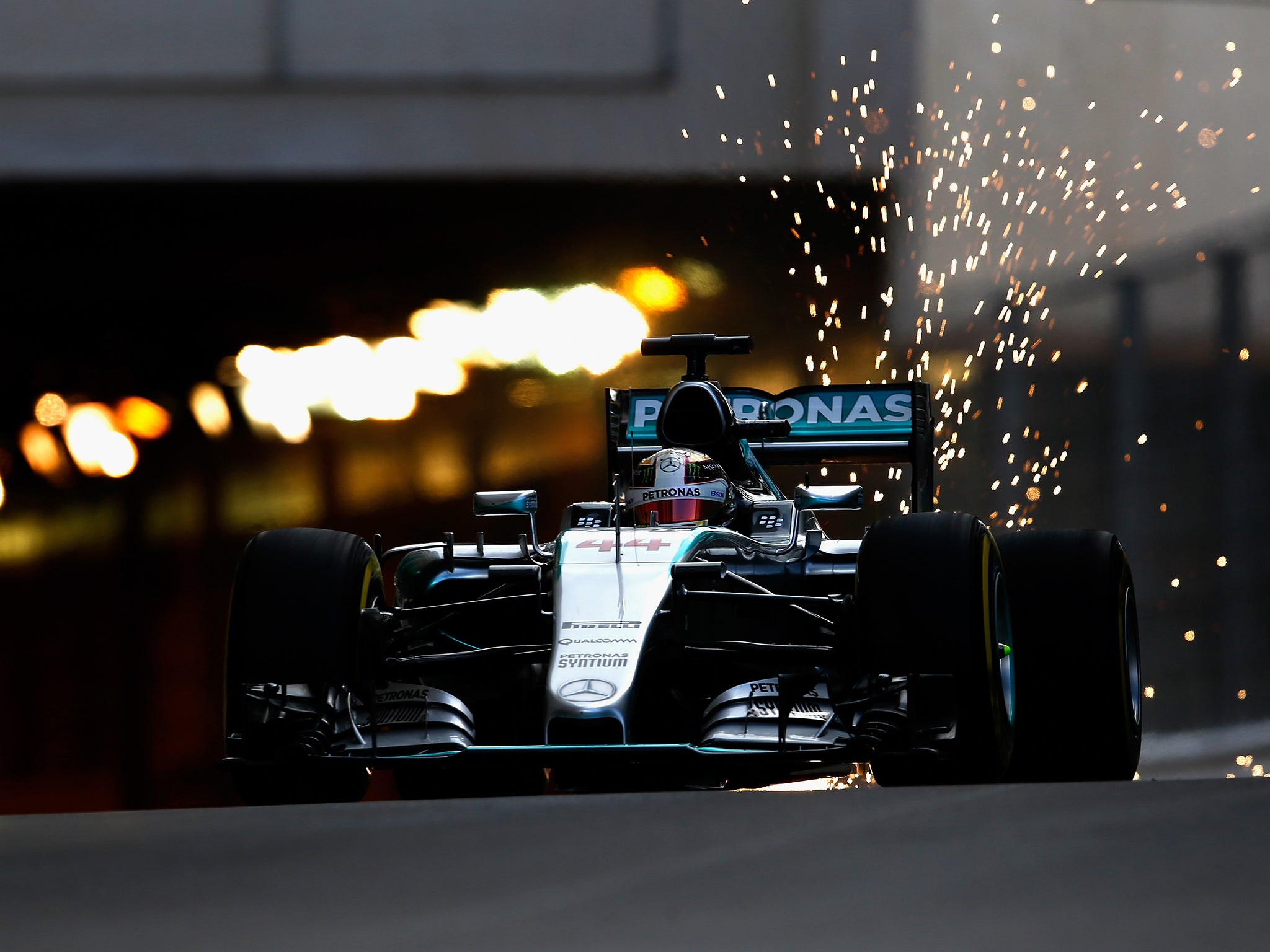 Lewis Hamilton in action at Monaco