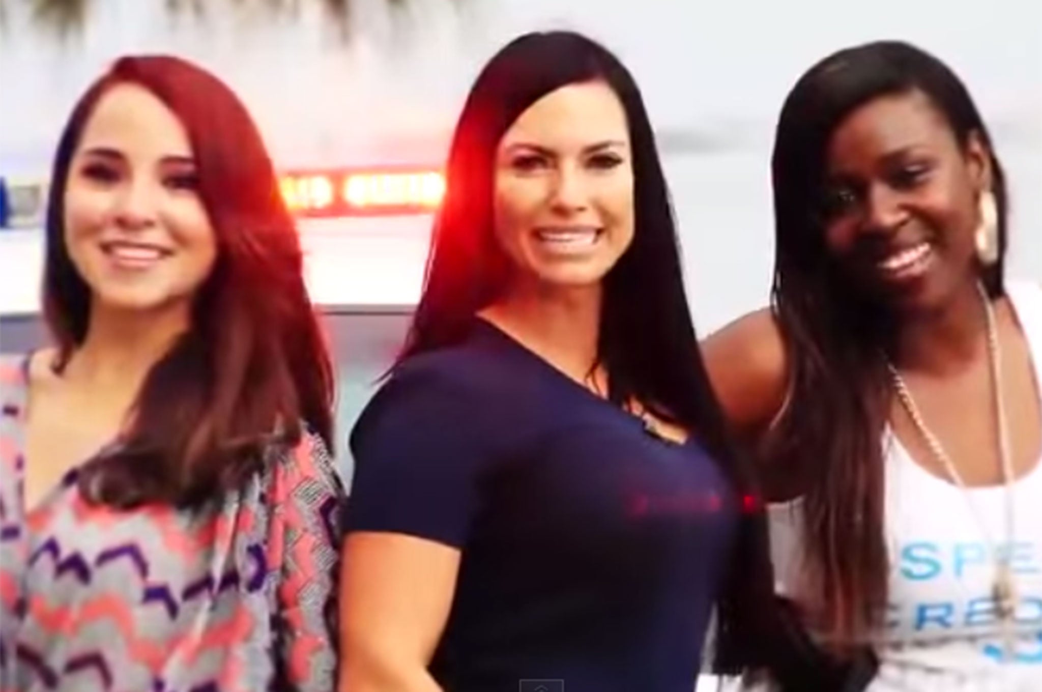 Female members of the Miami police department