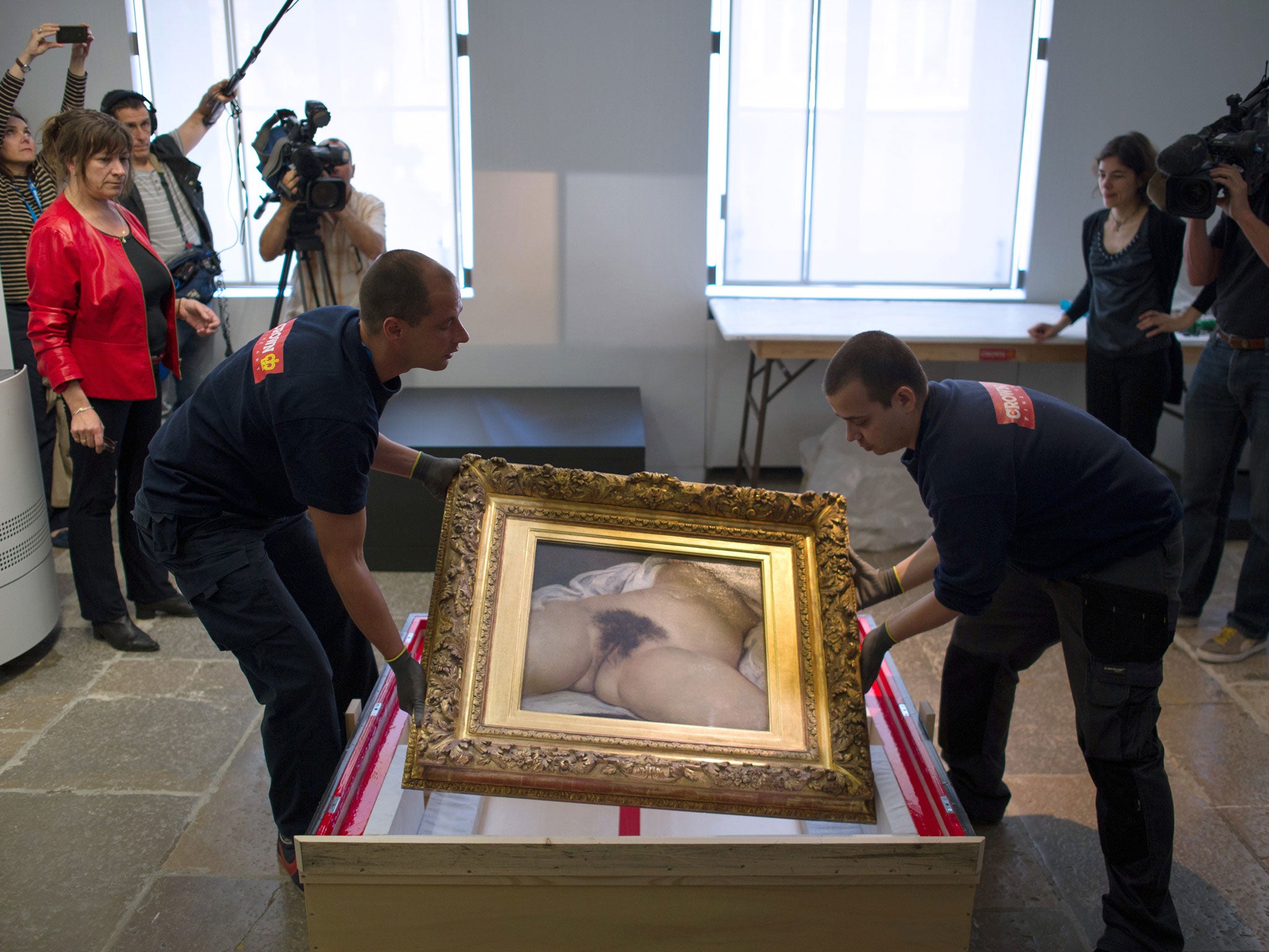 ‘The Origin of the World’ by Gustave Courbet is housed at the Musée d’Orsay in Paris