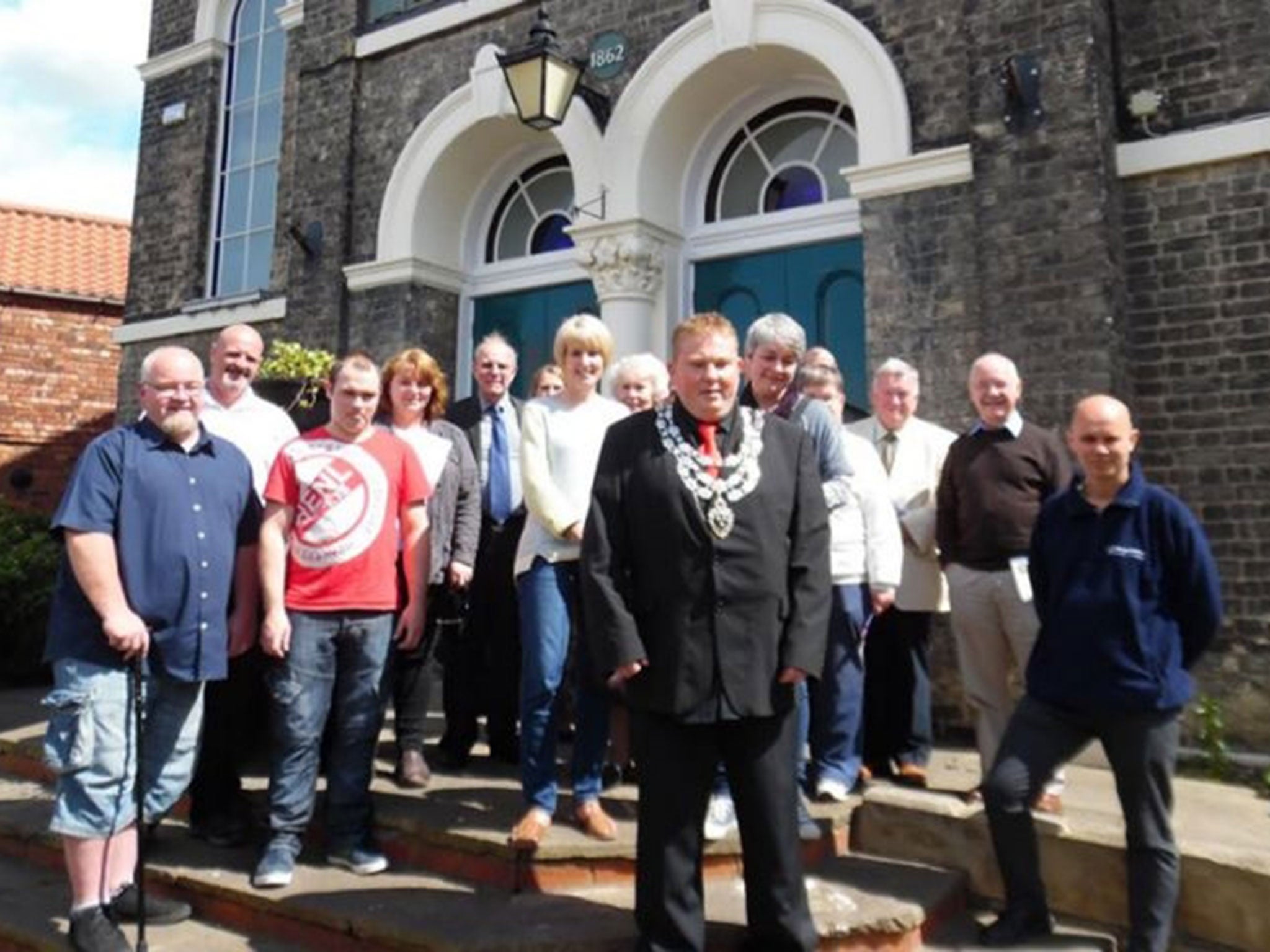 Gavin Harding, the newly appointed mayor of Selby Town Council