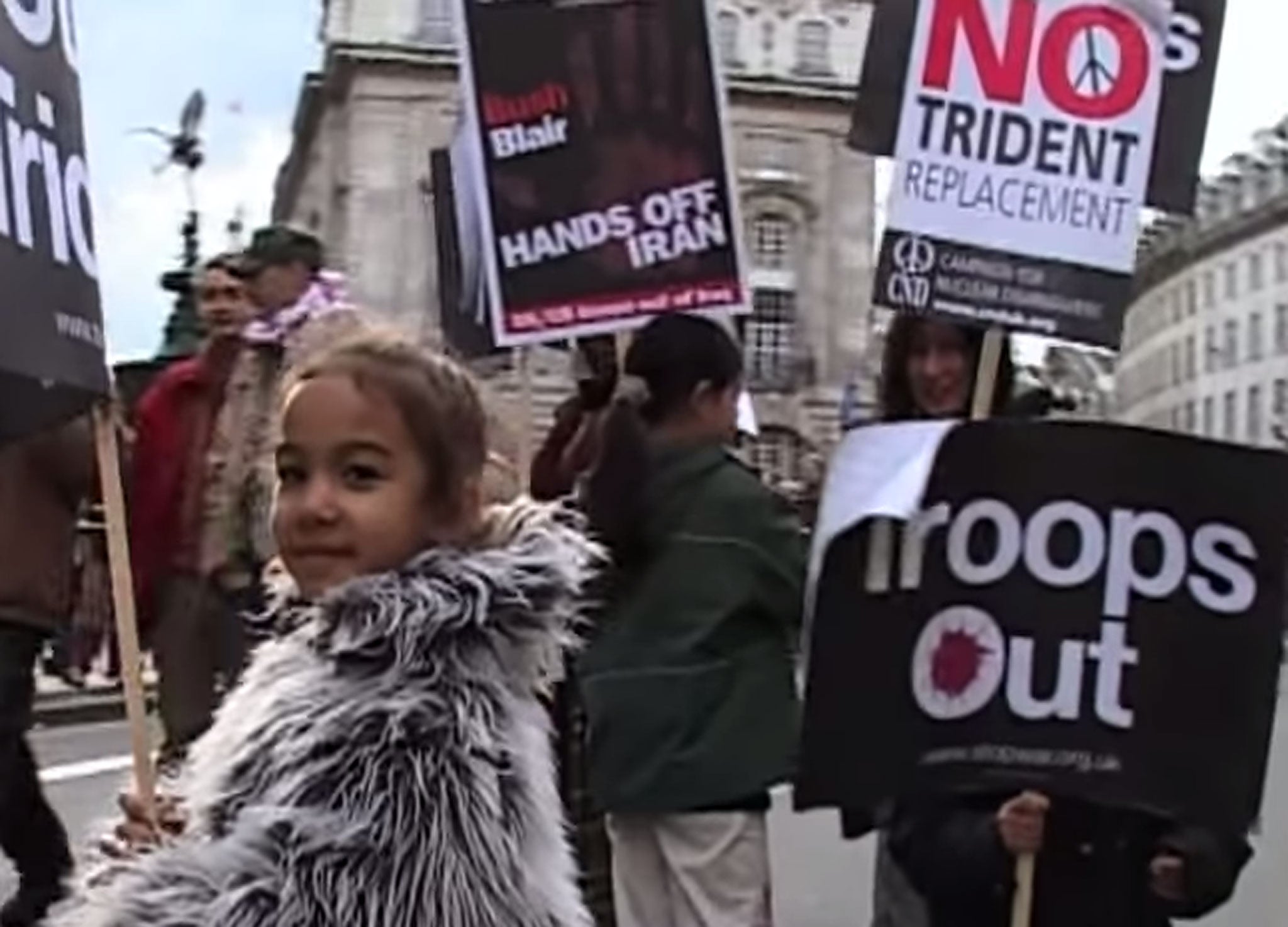 Peaceful protest: A scene from We Are Many