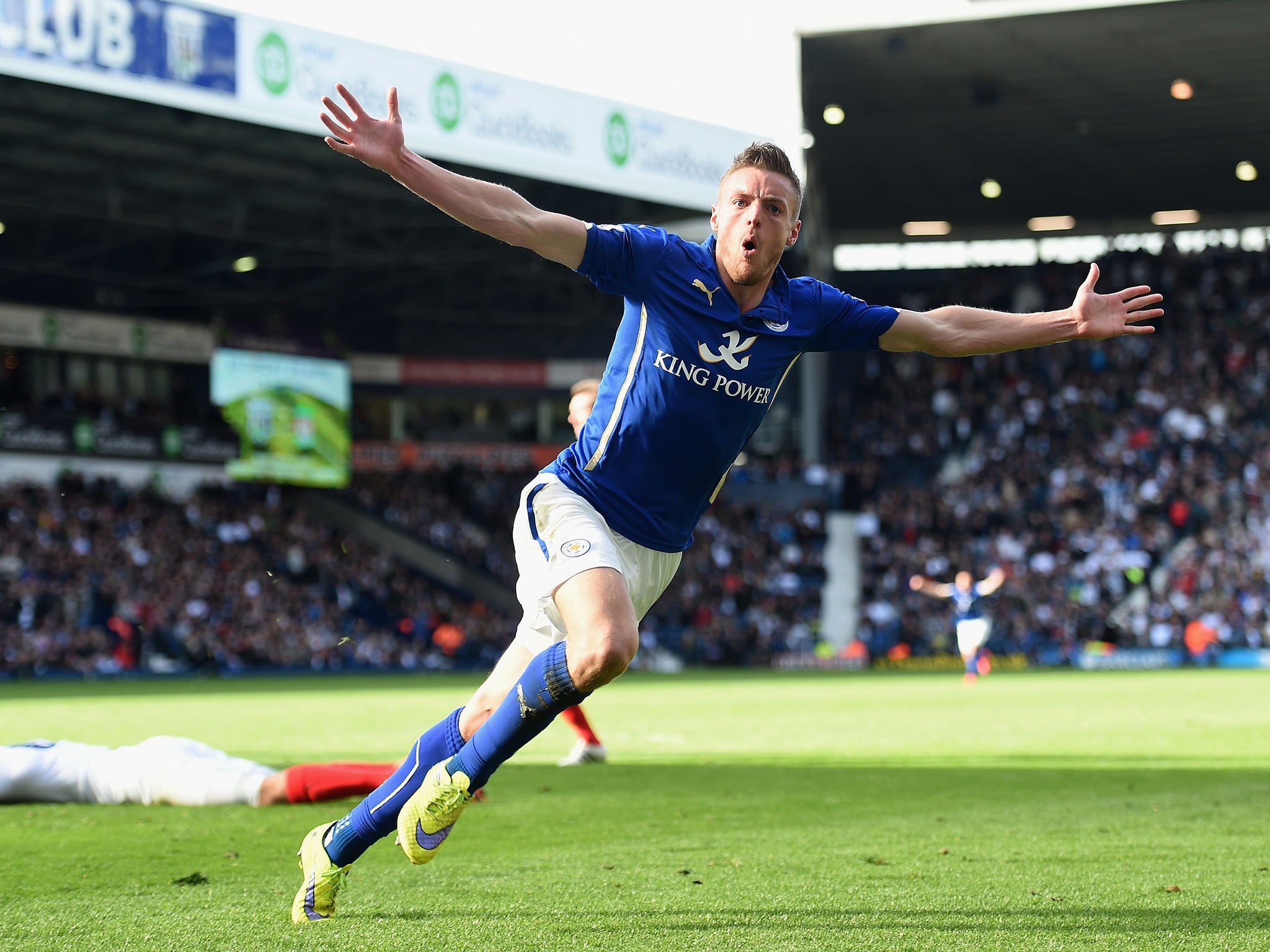 Jamie Vardy has gone from non-league to an England call-up