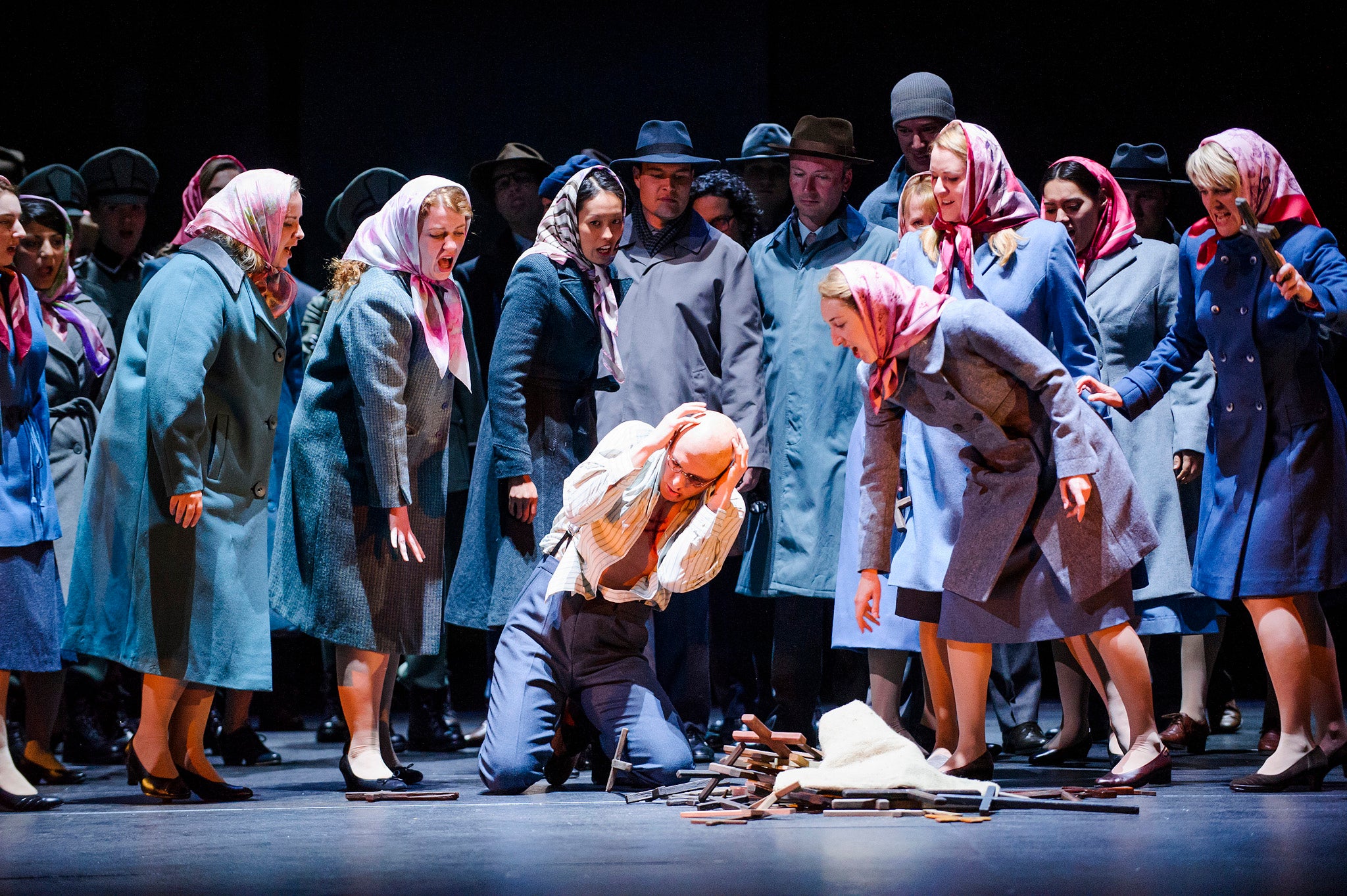 The cast of Poliuto at Glyndebourne