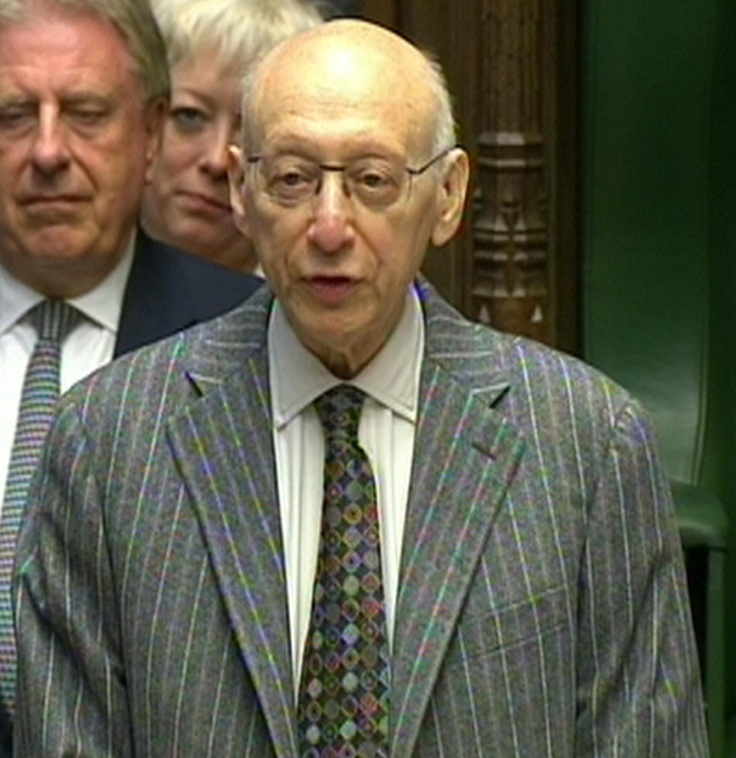 84-year-old Sir Gerald Kaufman, as the oldest of the longest-serving MPs, is the Father of the House of Commons