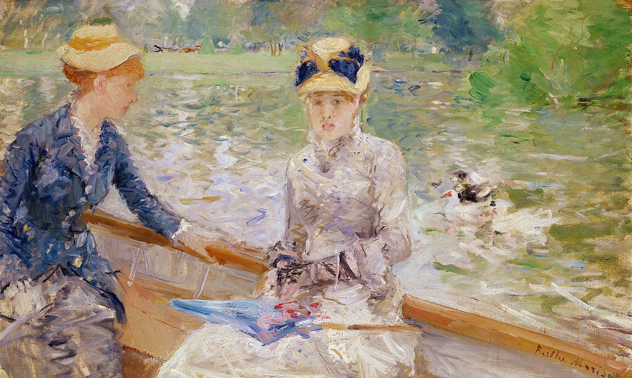 Berthe Morisot’s Jour d’Eté, stolen by Paul Hogan in 1956