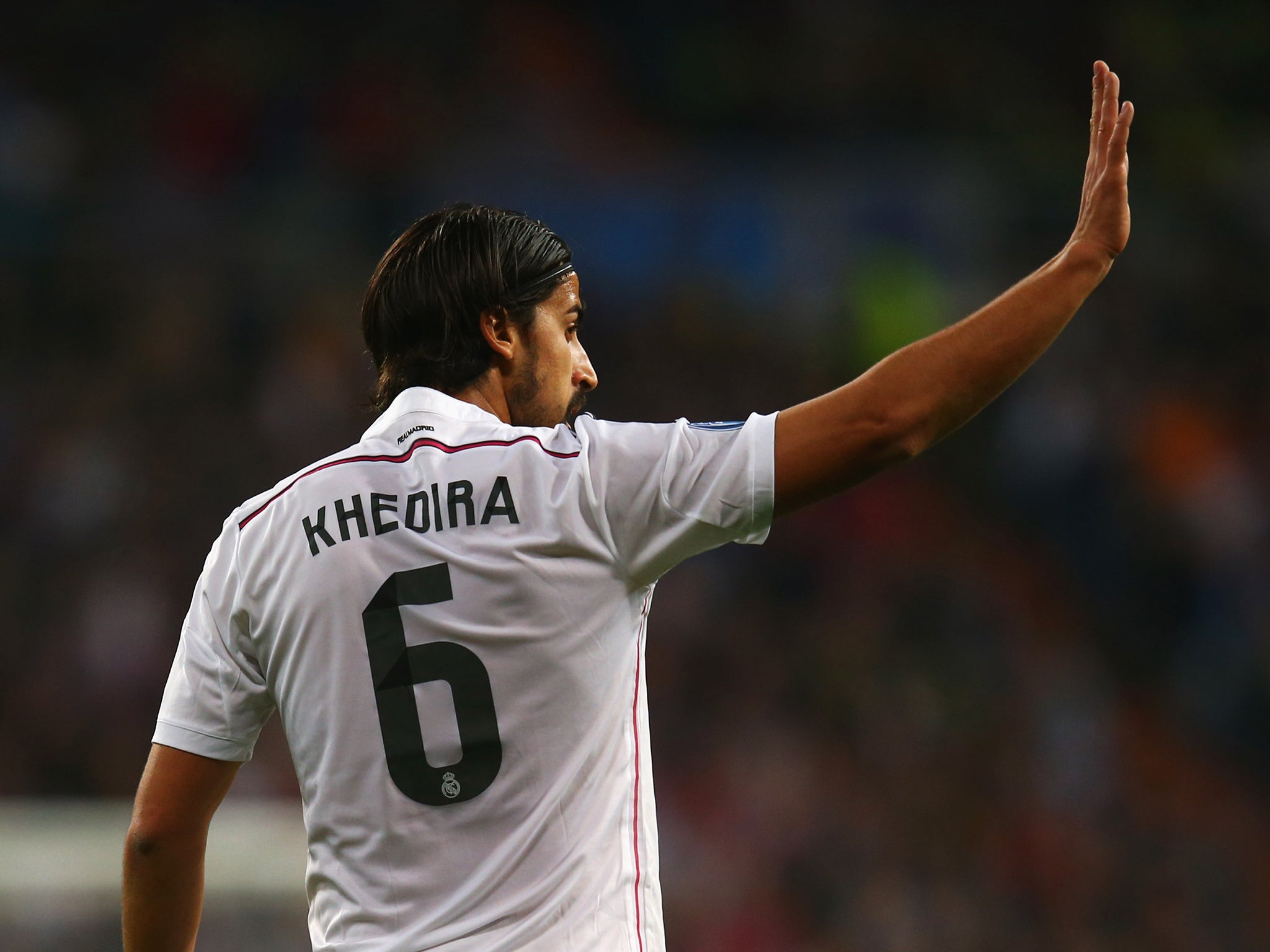 Sami Khedira will say goodbye to Real this weekend