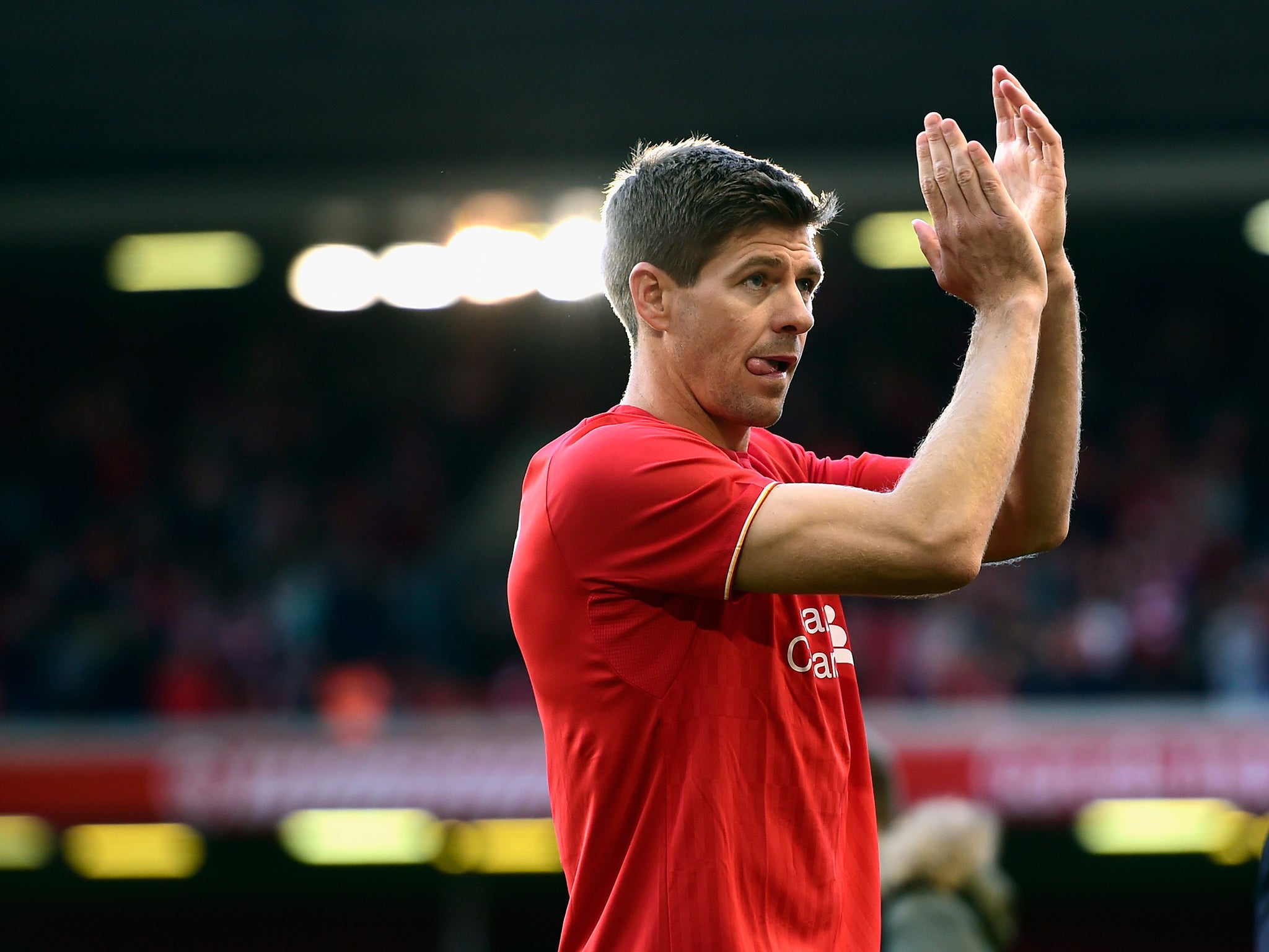 Steven Gerrard said goodbye to Anfield after 17 years