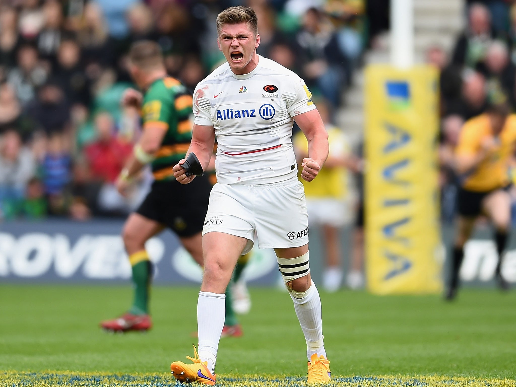 Saracens beat Northampton in the semi-finals