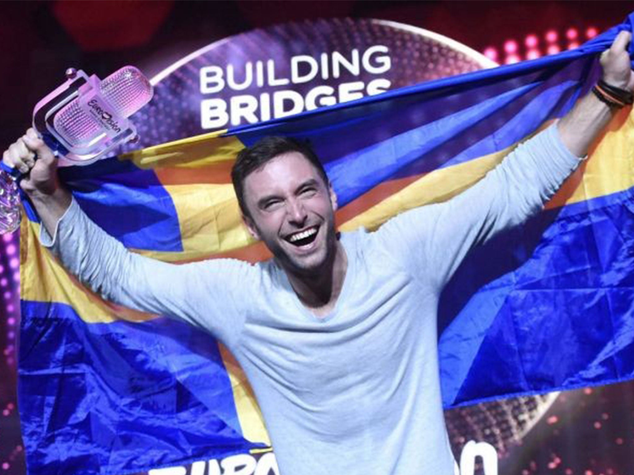 Sweden's Mans Zelmerlow