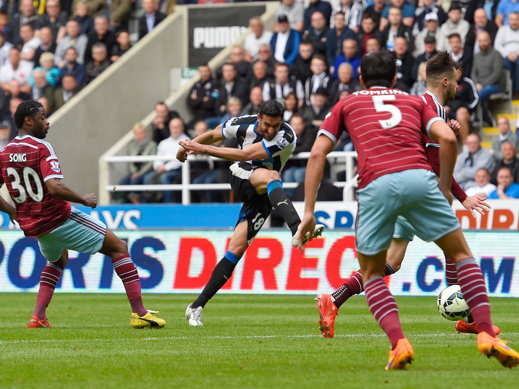 Gutierrez scores his first goal since February 2013