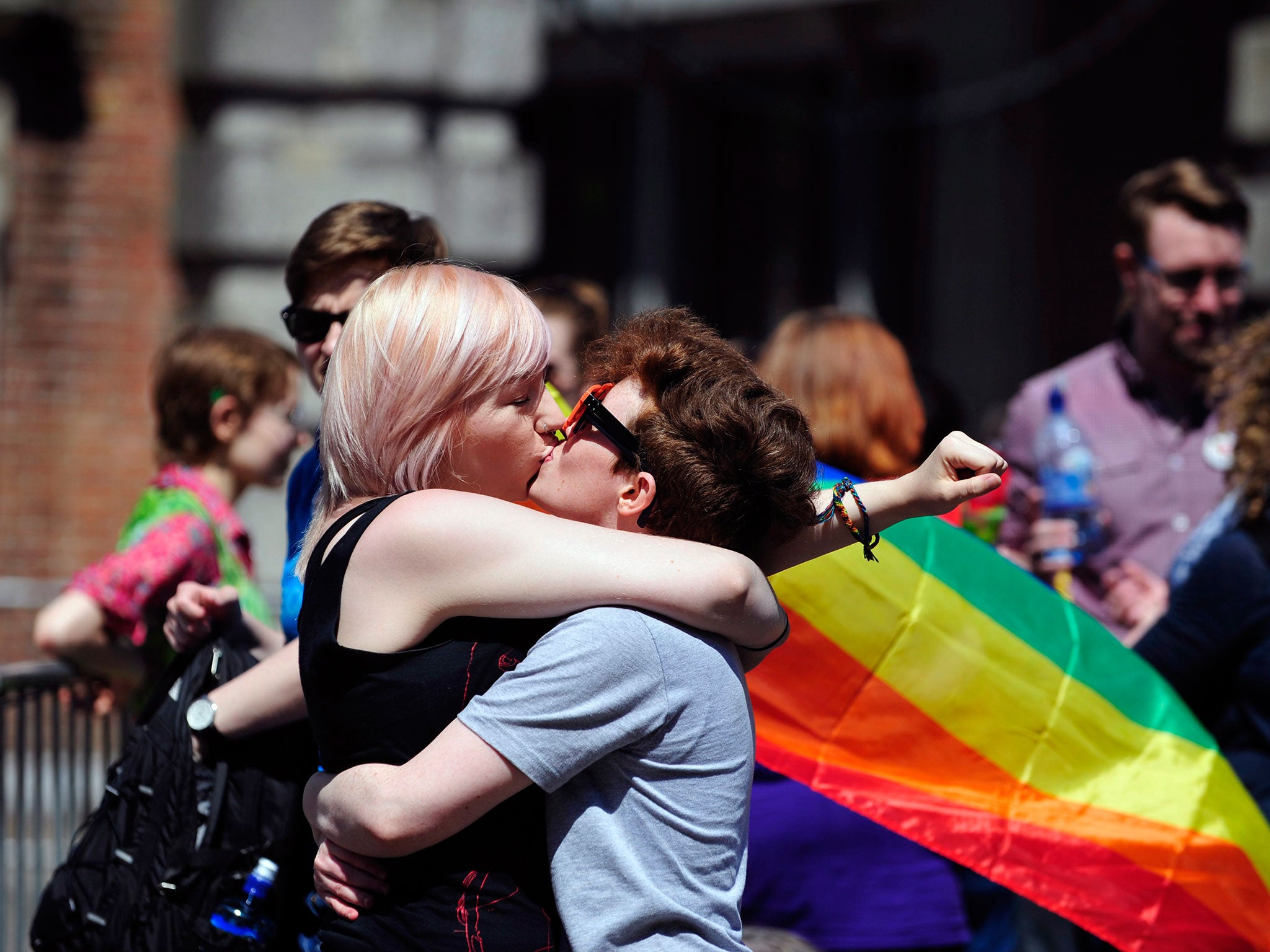 Ireland legalised gay marriage via a referendum in May 2015