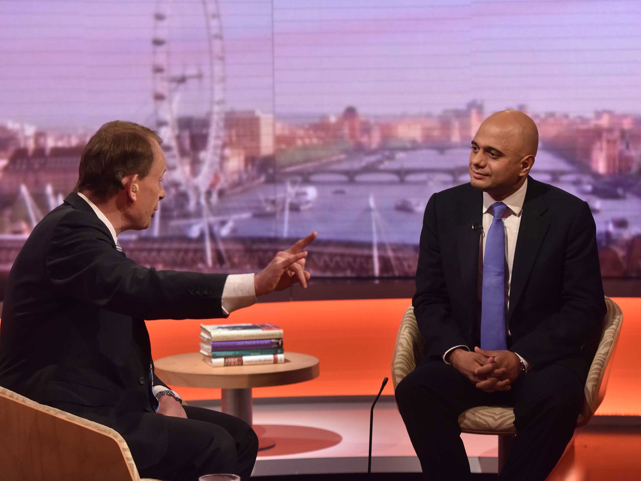 Sajid Javid said ‘all sorts of issues’ would be looked at