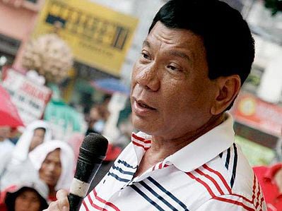 Rodrigo Duterte has warned he 'would kill 50,000' criminals if elected president