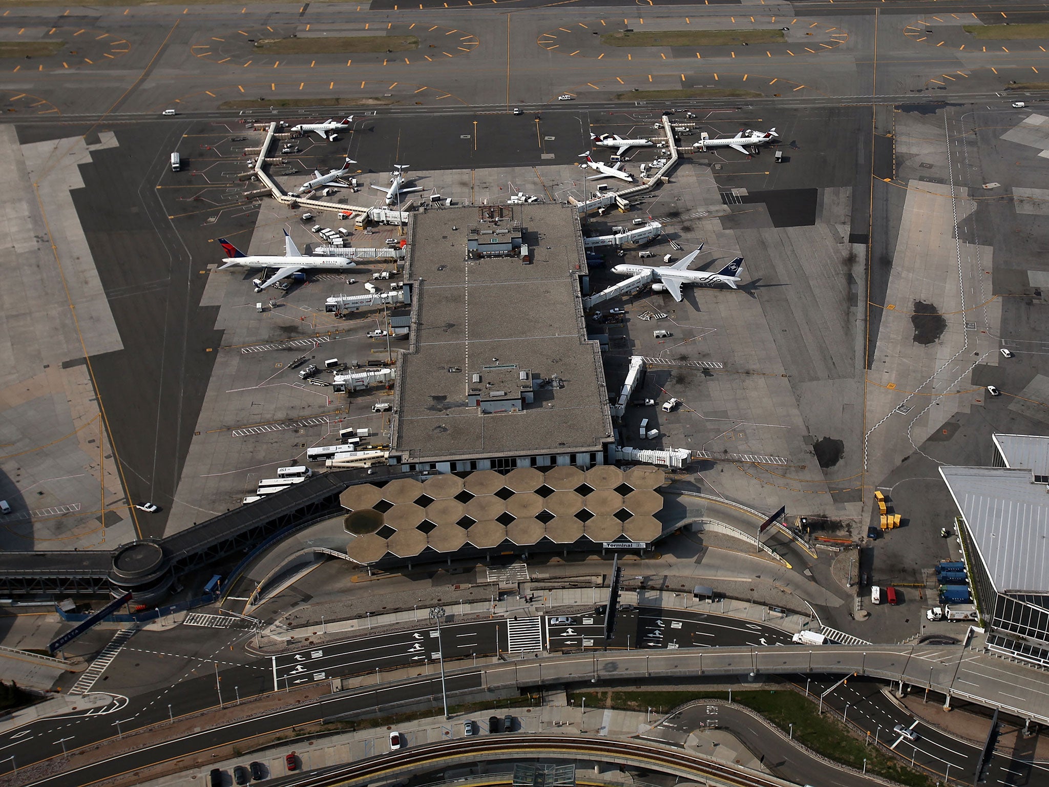 An Air France flight from Paris was escorted by U.S. fighter jets to New York's John F. Kennedy International Airport