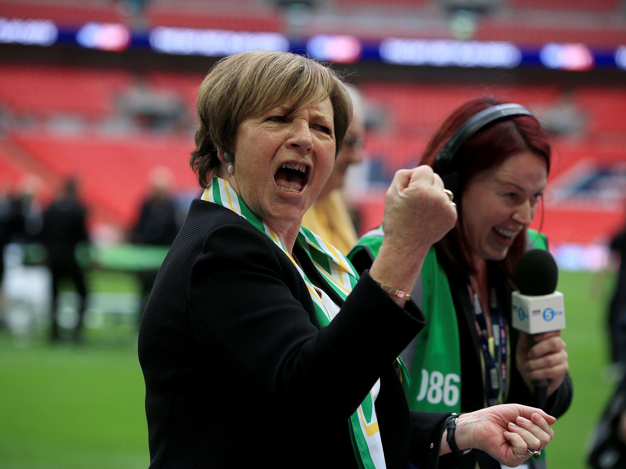 Delia Smith was a passionate owner of Norwich City