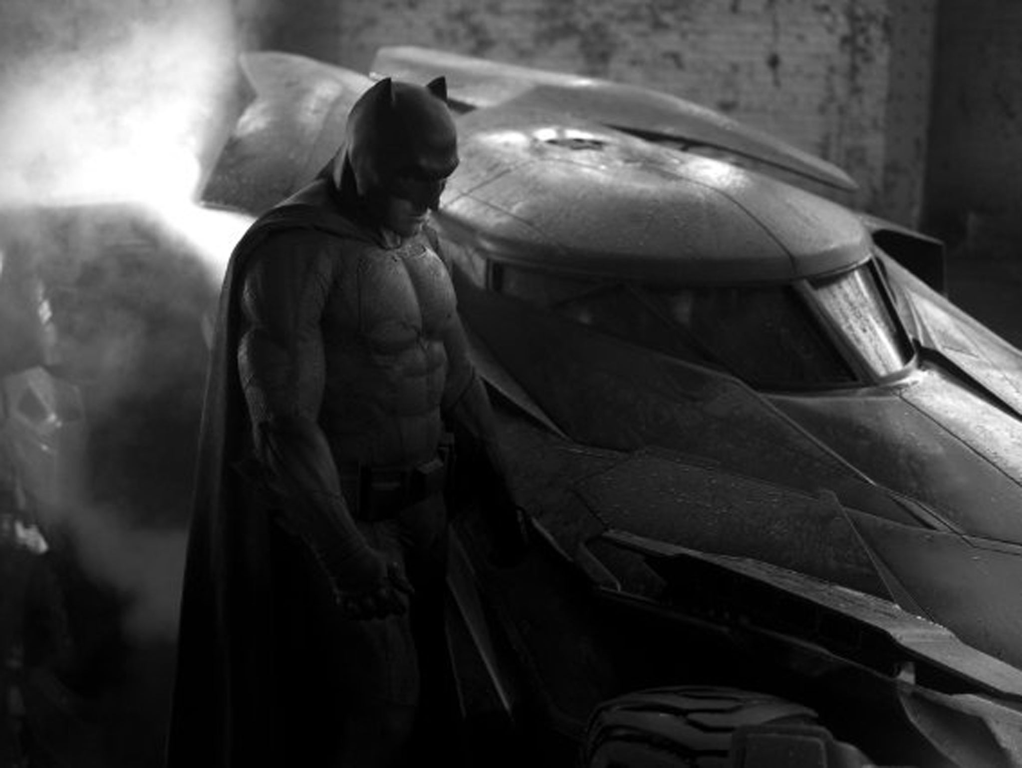 Ben Affleck as Batman in Batman v Superman: Dawn of Justice