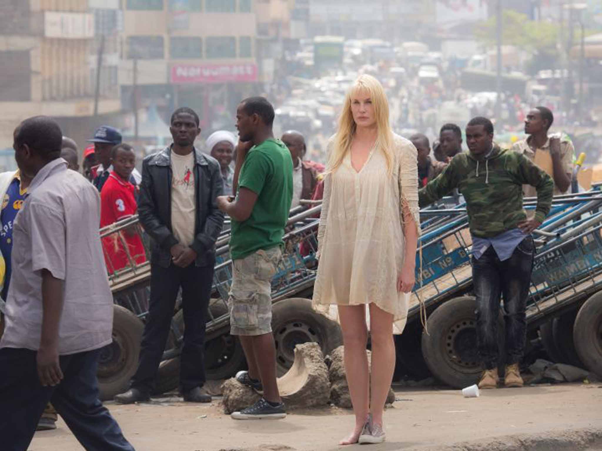 Telepathic: Daryl Hannah's Angel stars in a story that takes in Nairobi, Seoul and more