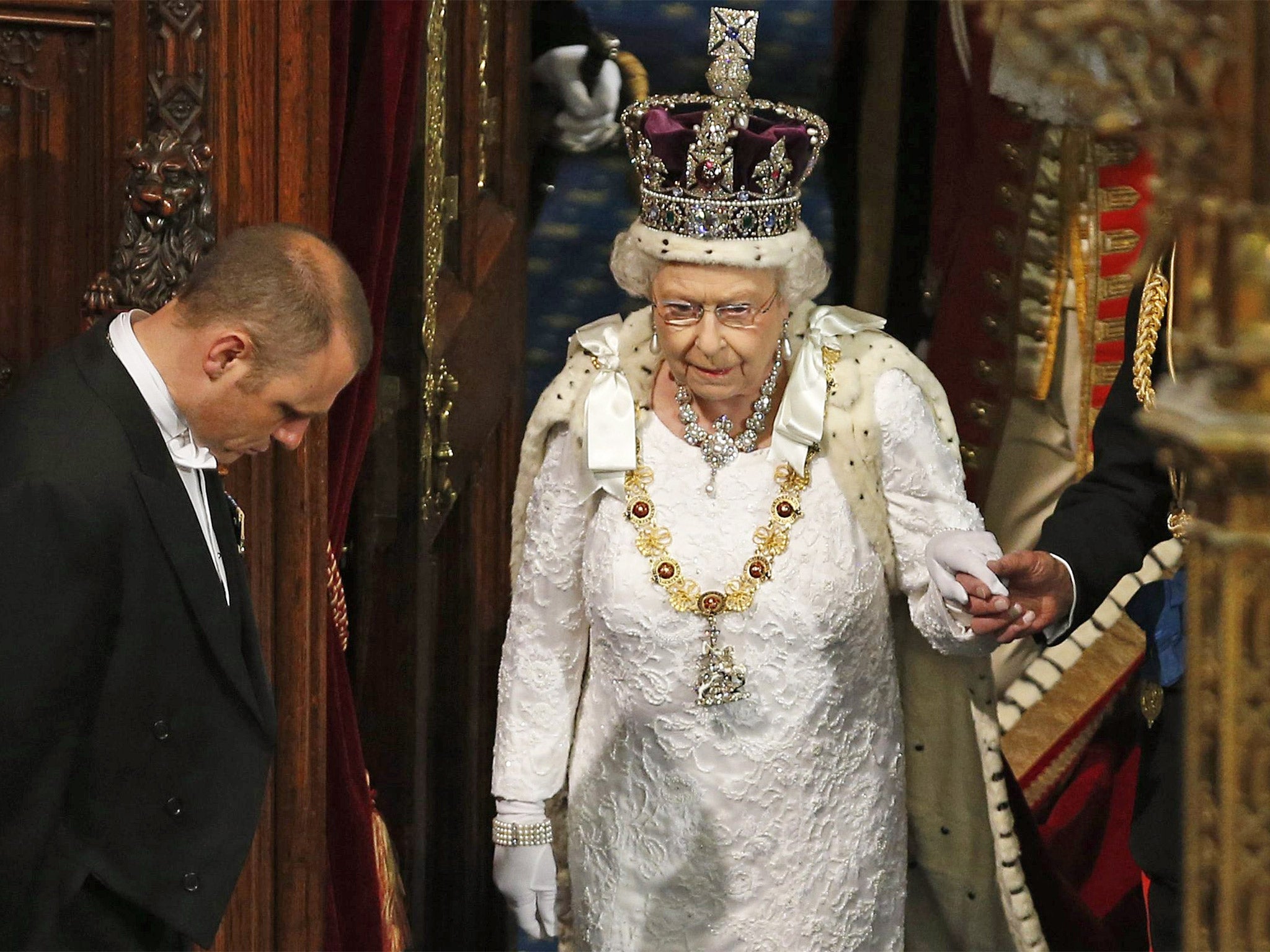 The Queen has spent about 10 hours reading 61 speeches at the state opening of Parliament through the years