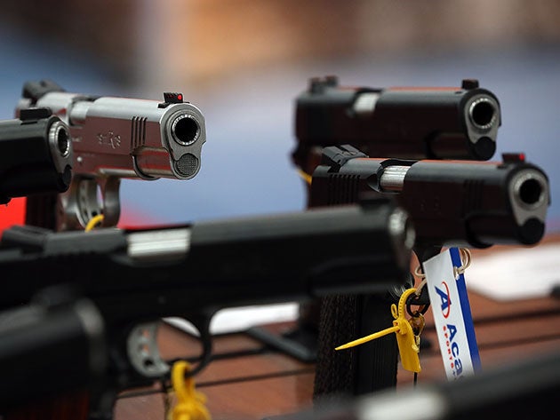 Guns at the NRA Annual Meeting in Texas