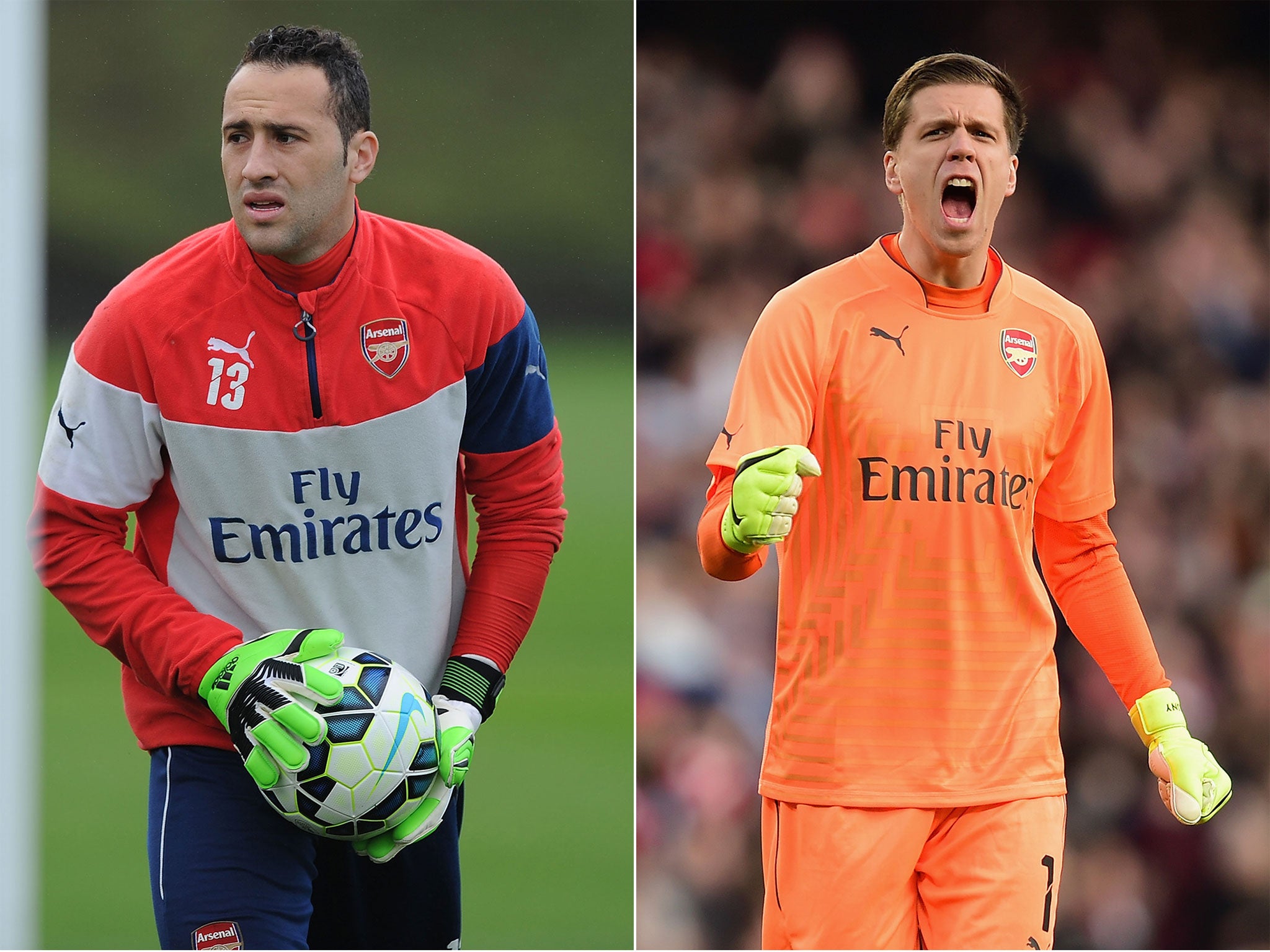 Ospina and Szczesny