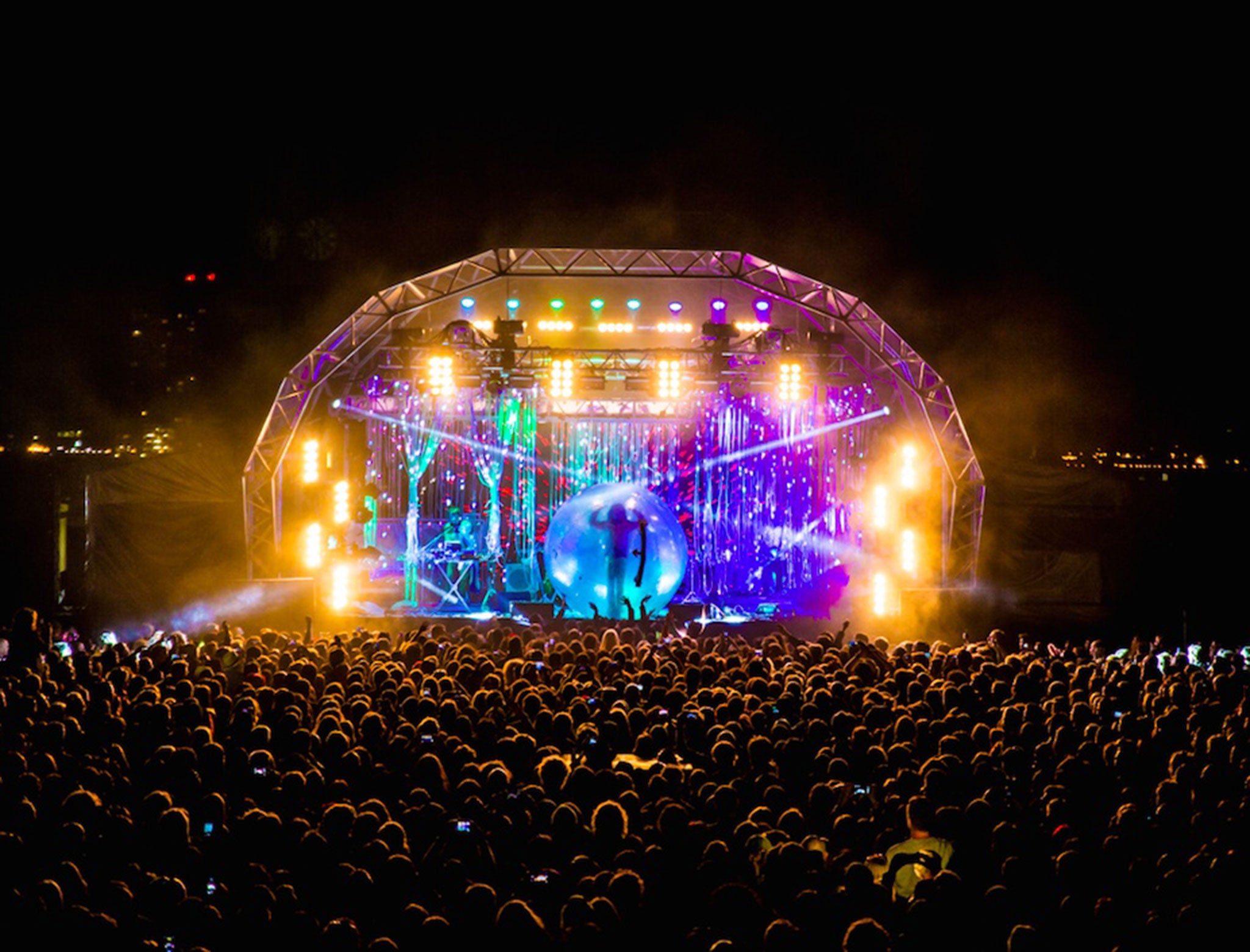 &#13;
Flaming Lips on the Atlantic Stage, Liverpool Sound City 2015 &#13;