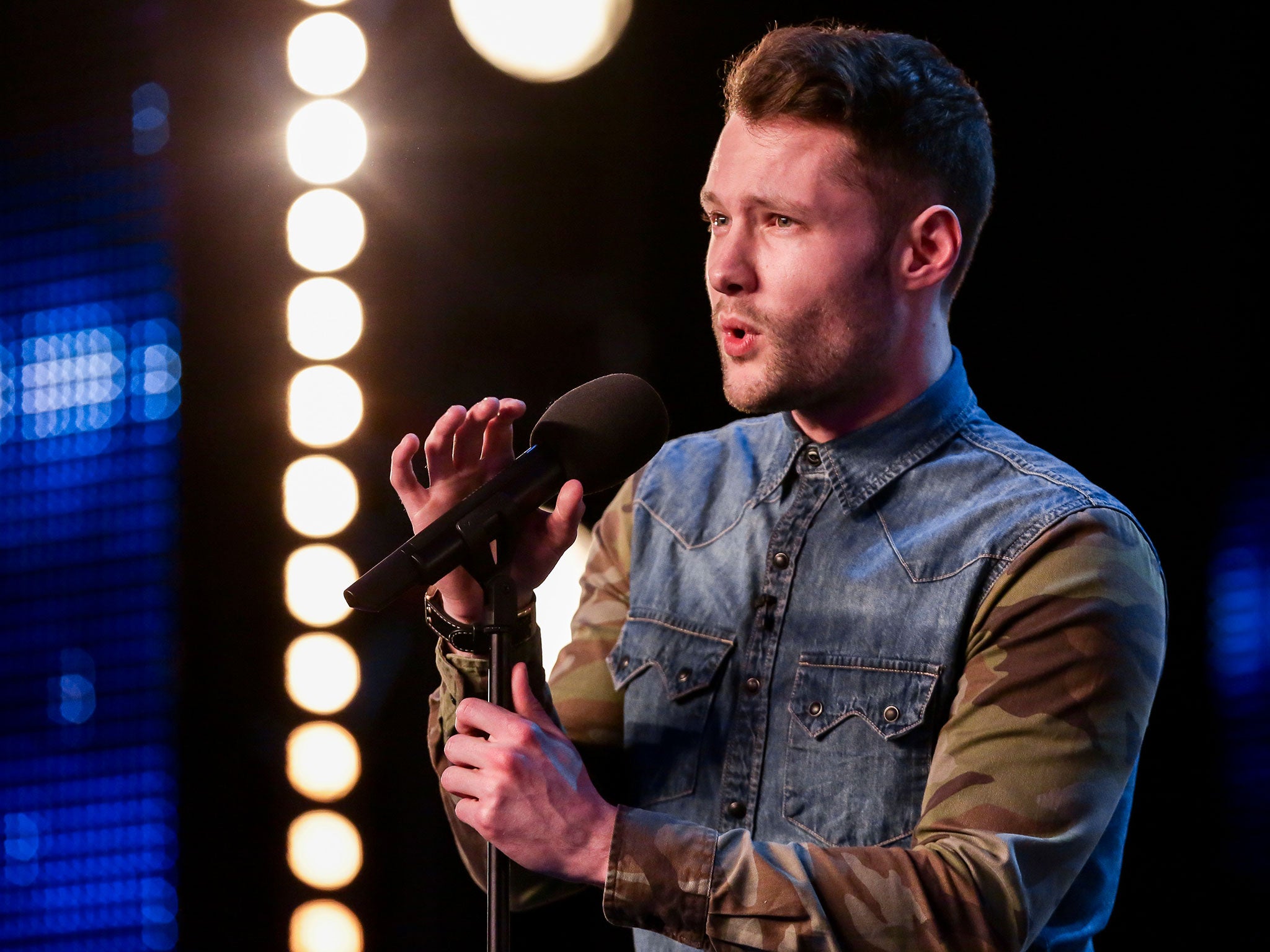 Calum Scott was Simon Cowell's Golden Buzzer act