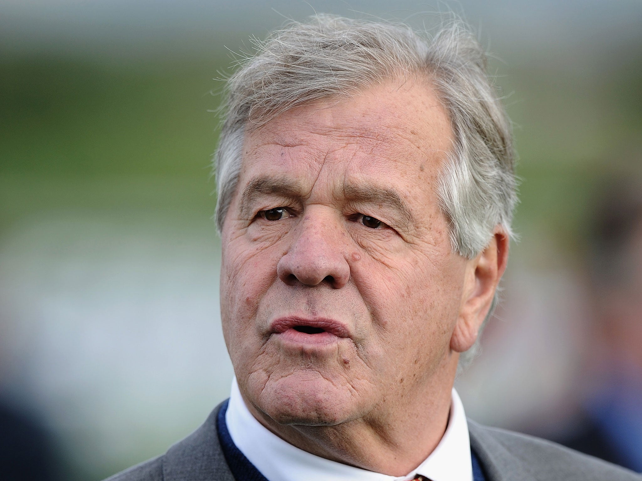 Sir Michael Stoute saddled the impressive winner Consort