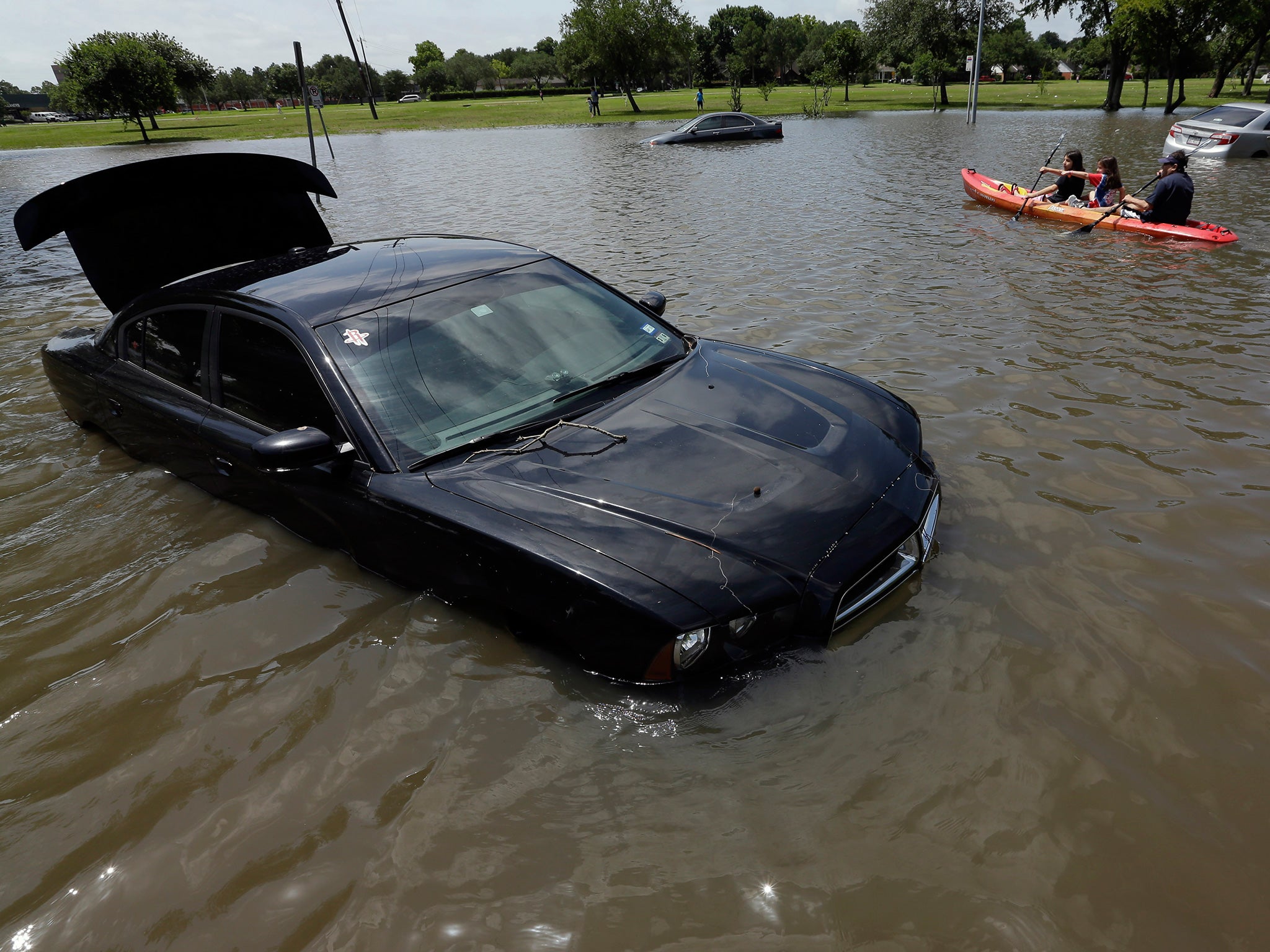 Record rainfall has hit Houston this week