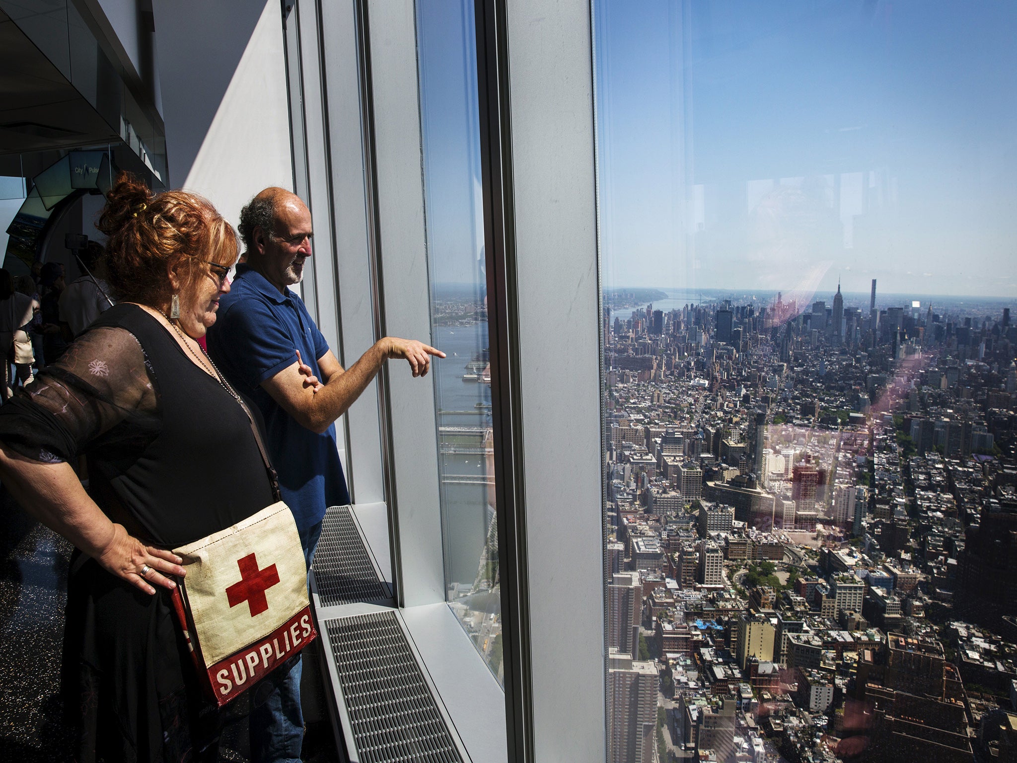 The view from One World Trade Centre