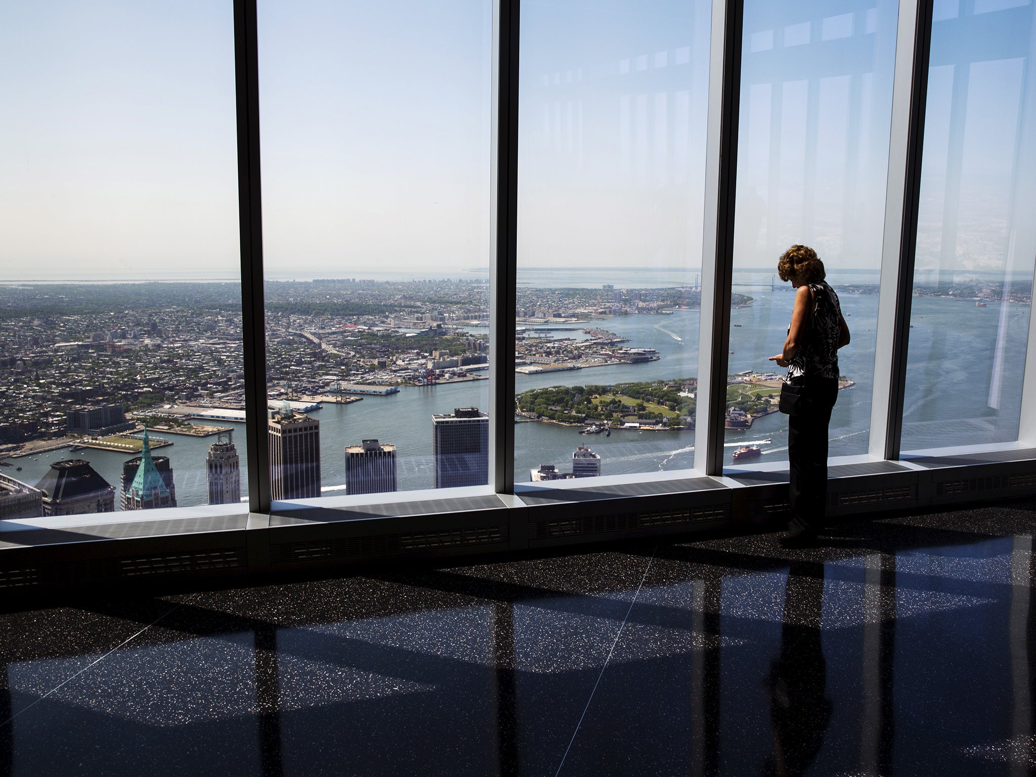 One official said it was possible to see the curvature of the earth