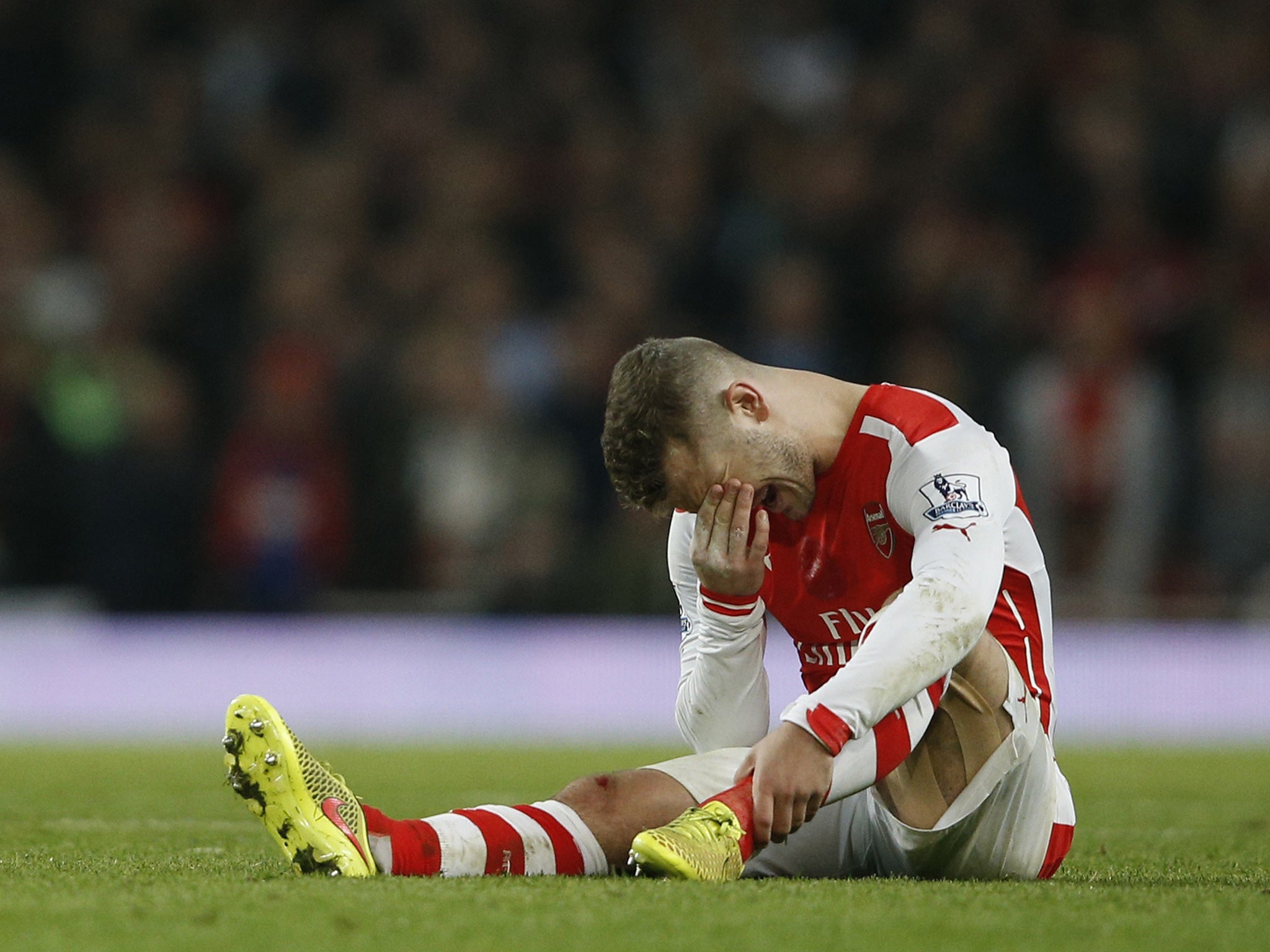 Wilshere's Arsenal career has been plagued by injuries (AFP)