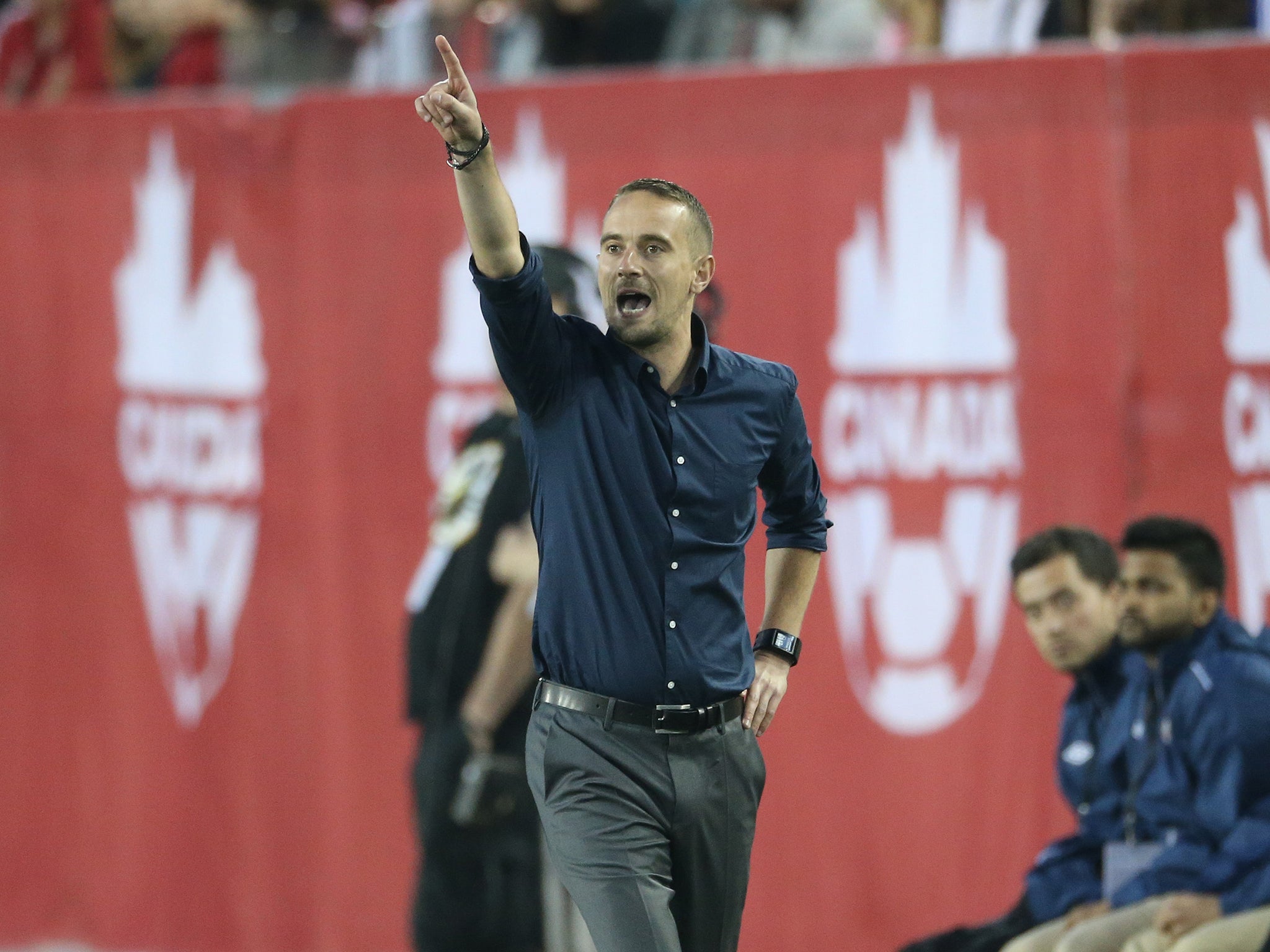 England Women's head coach Mark Sampson