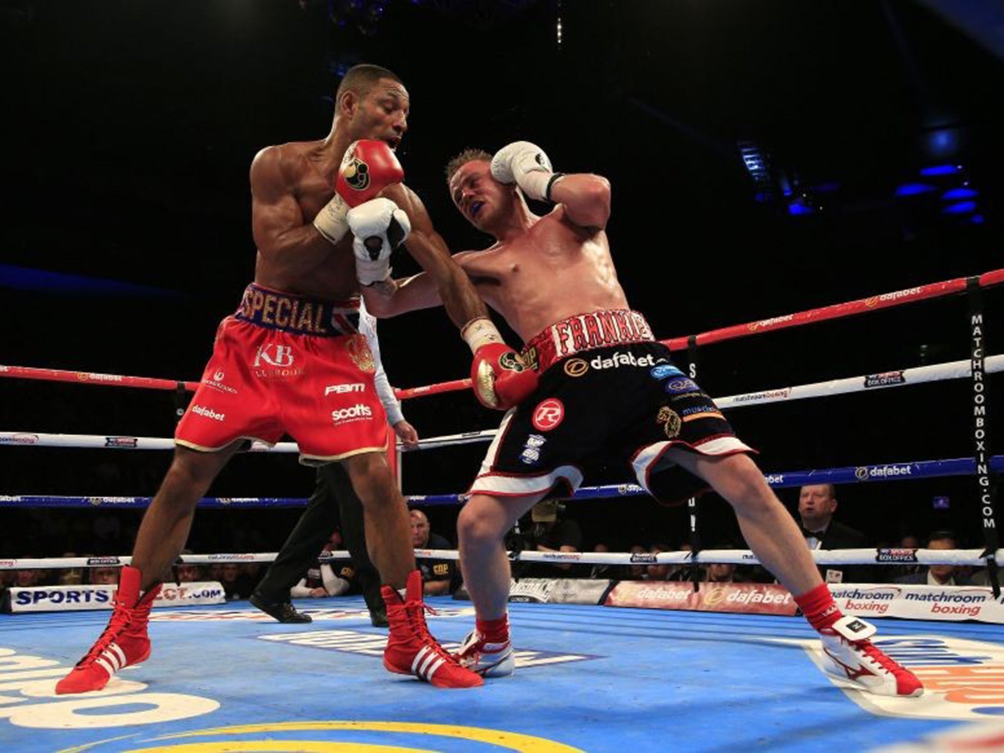 Kell Brook beat Frankie Gavin in his last outing