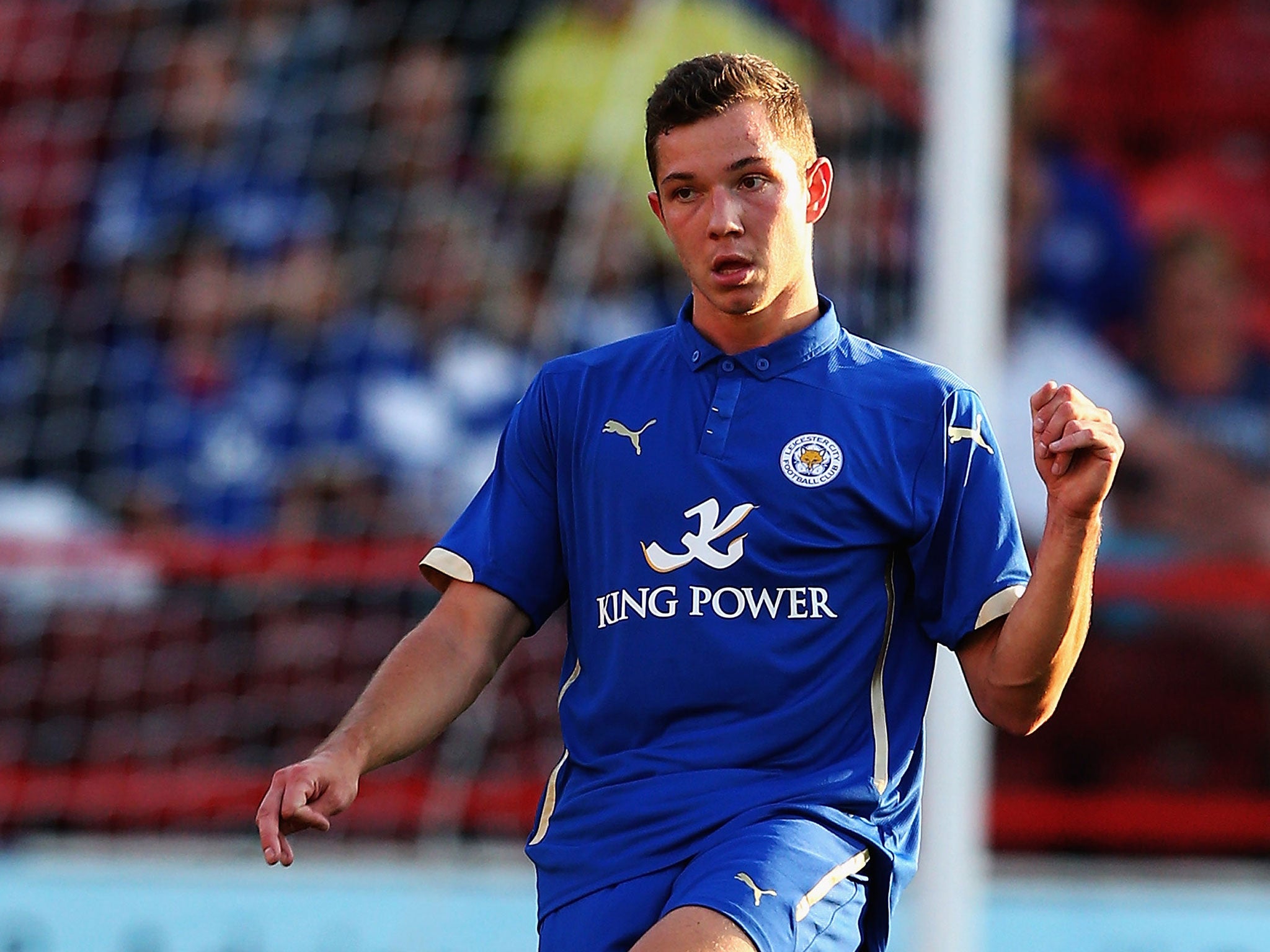 Tom Hopper is a striker, who spent the season on loan at Scunthorpe