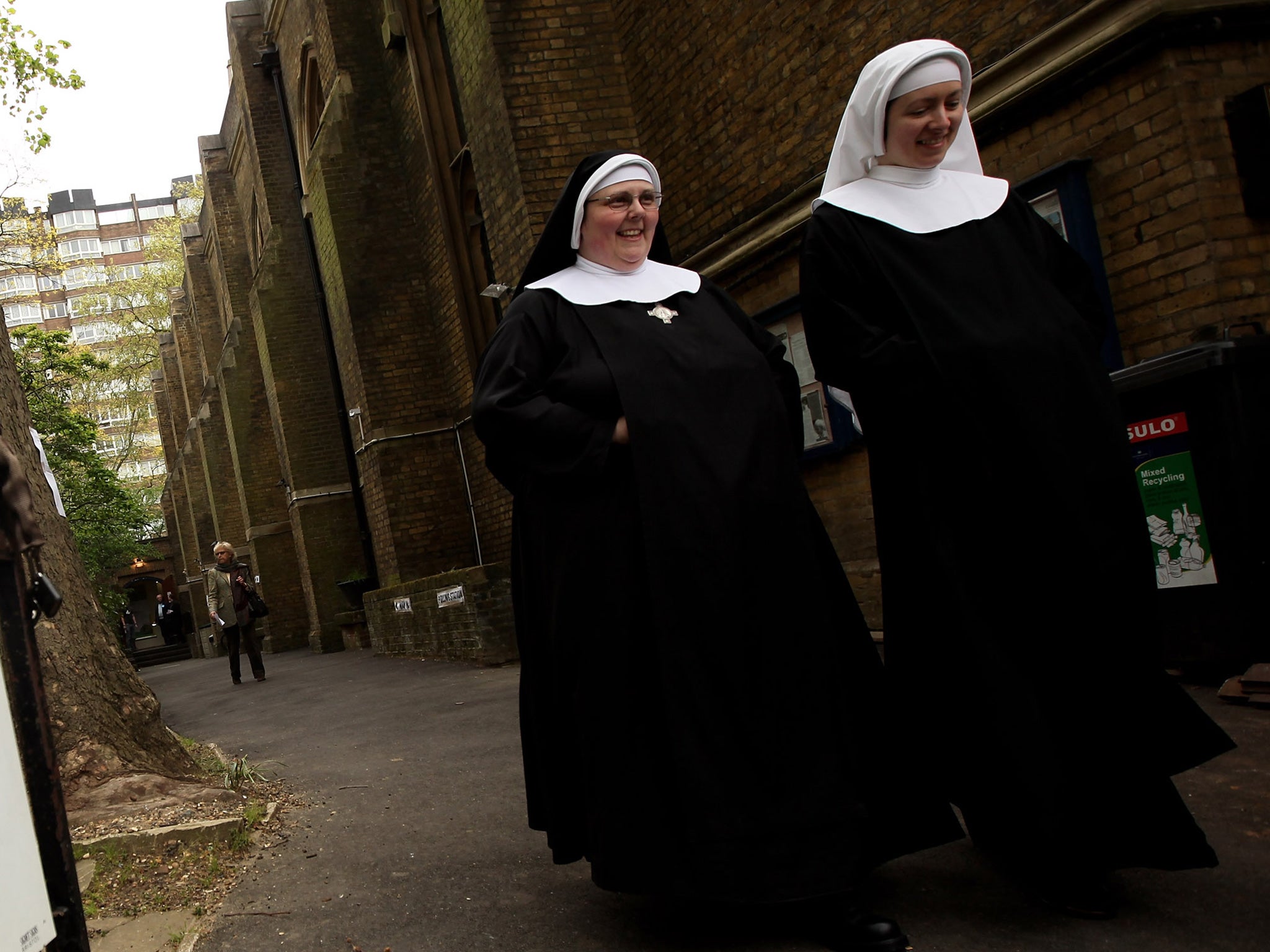 The Catholic Church say we've hit a 25-year high for women opting to become nuns