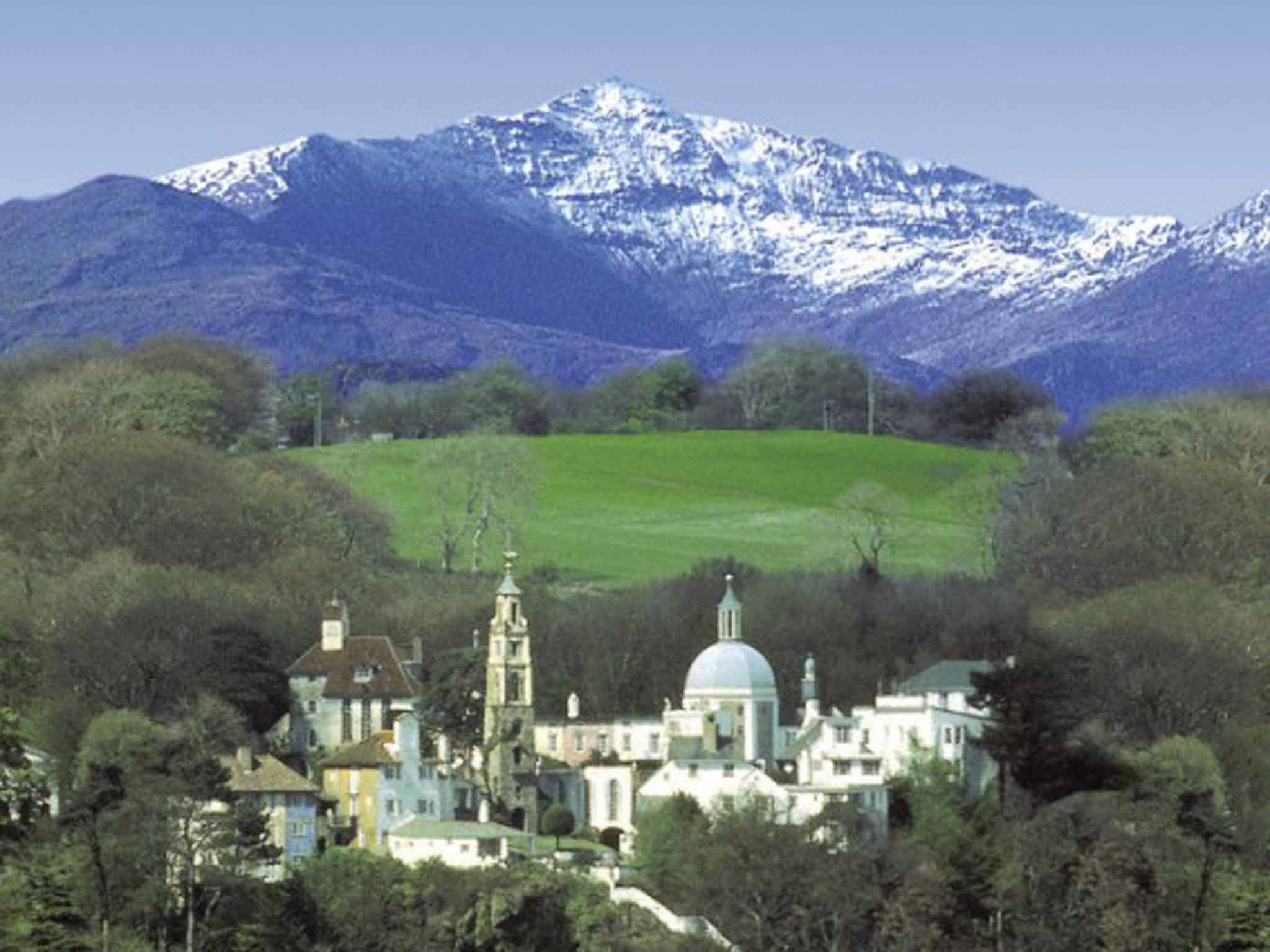 Portmeirion was the setting for cult hit The Prisoner