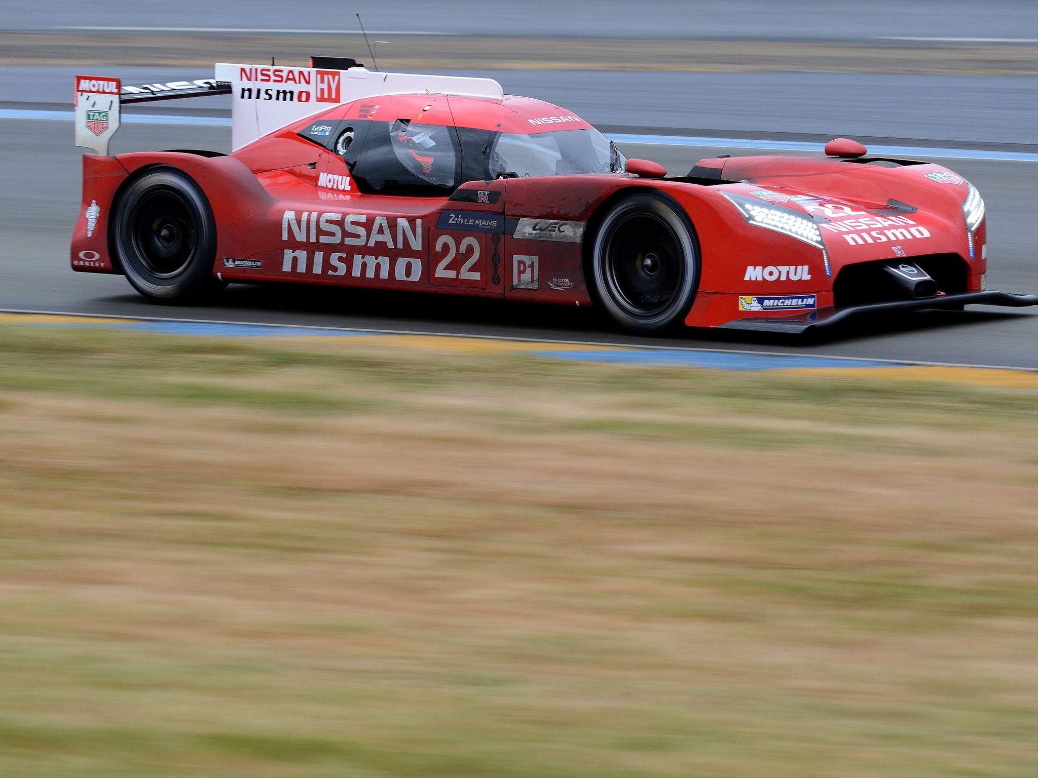 Nissan's GT-R Nismo made its first public appearance but was off the pace