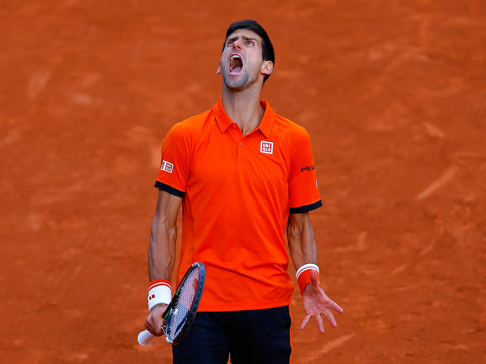 Novak Djokovic has never beaten Nadal at Roland Garros and has twice lost to him in the final