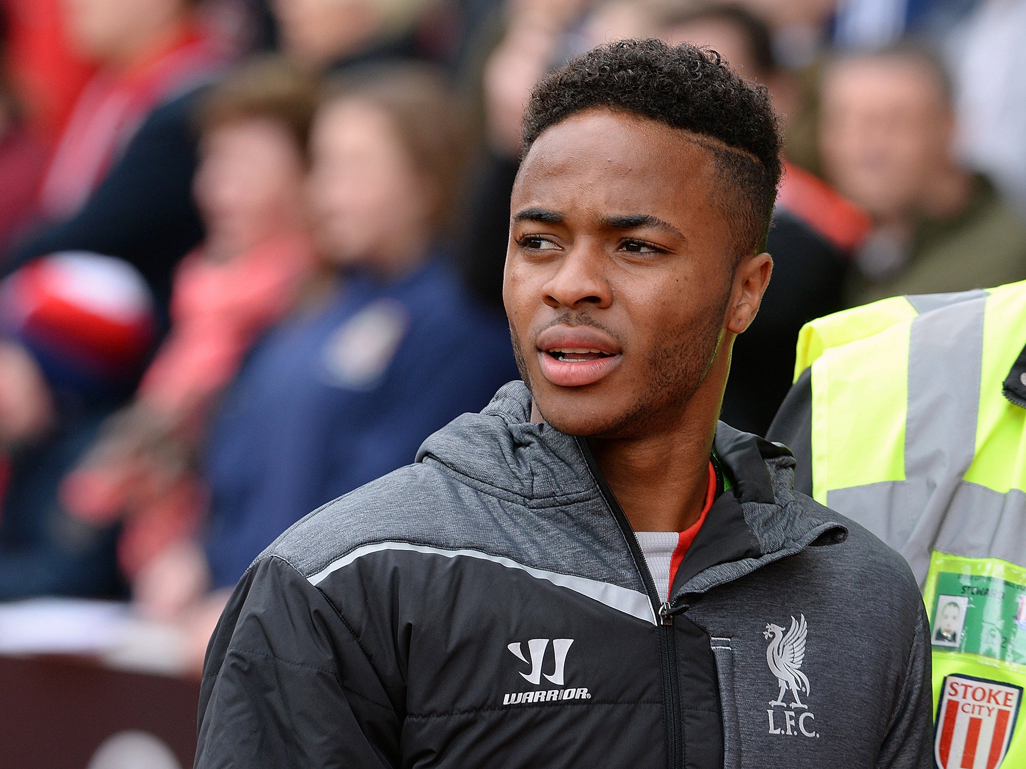 Liverpool wing Raheem Sterling