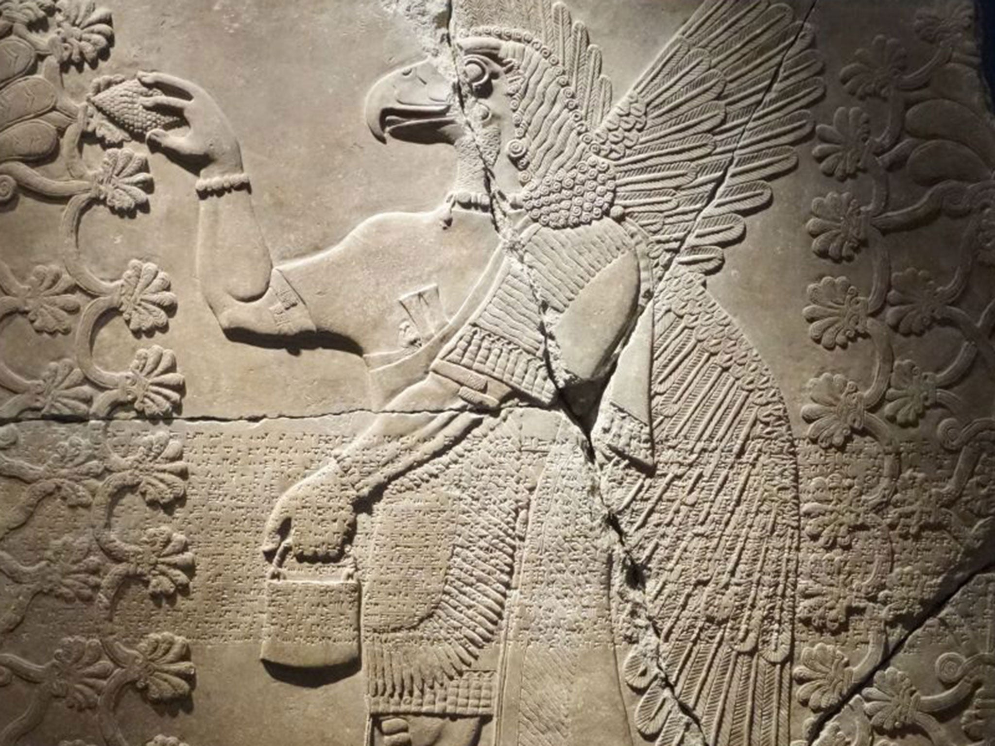 An Assyrian eagle-headed sage