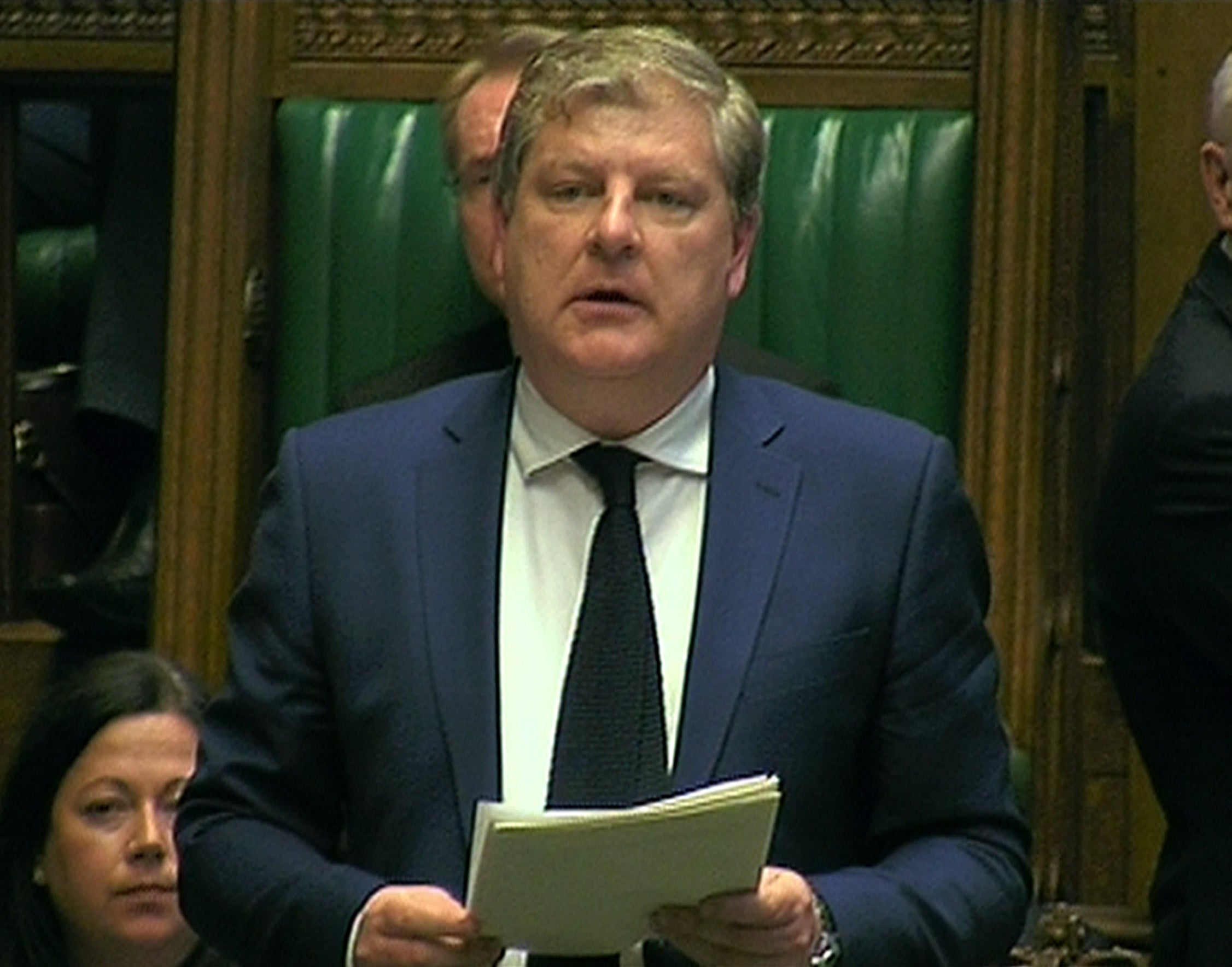 SNP Westminster leader Angus Robertson pays tribute to Charles Kennedy in a speech in the House of Commons