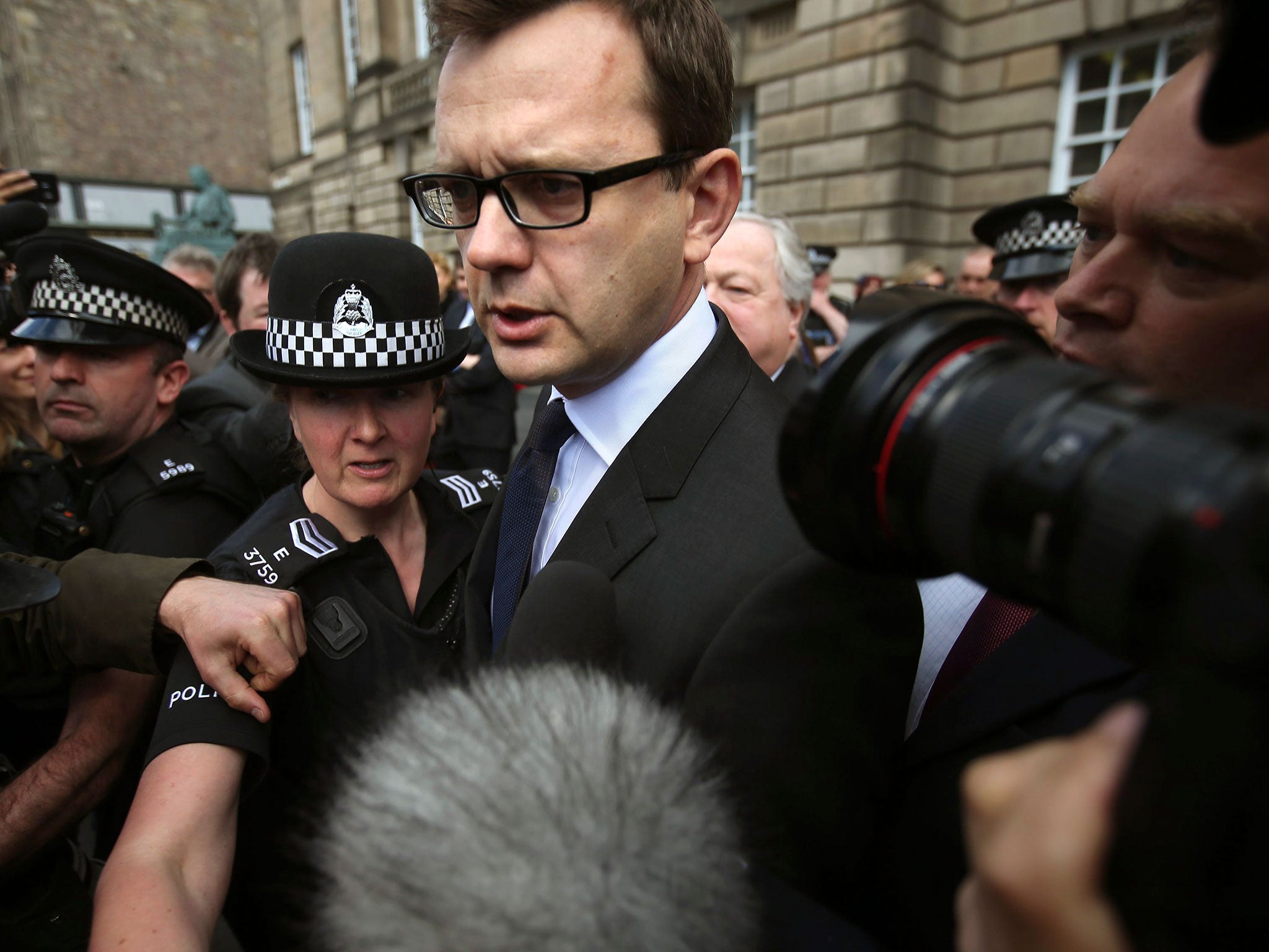 &#13;
Andy Coulson was jailed for 18 months for conspiring to hack phones &#13;