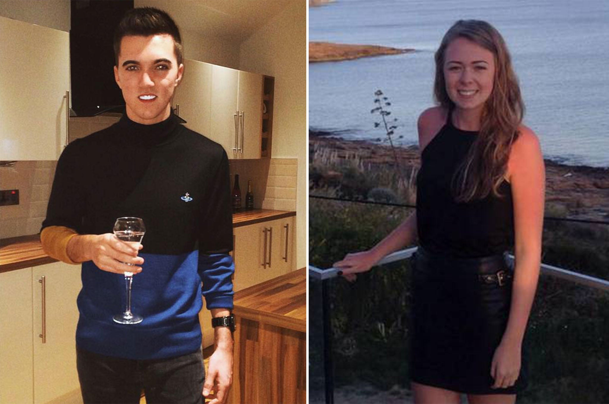 John Pugh, 18, and Leah Washington, 17, both from Barnsley, were on the Smiler ride on Tuesday 2 June when their carriage collided with a stationary car on the track