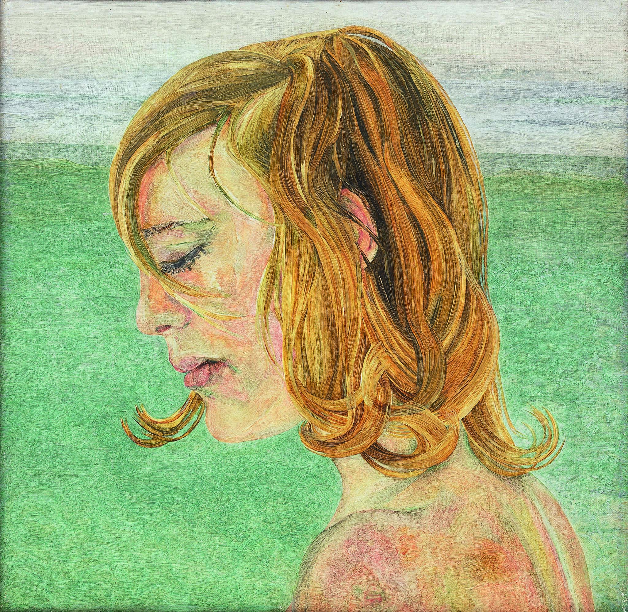 Girl by the Sea, by Lucian Freud